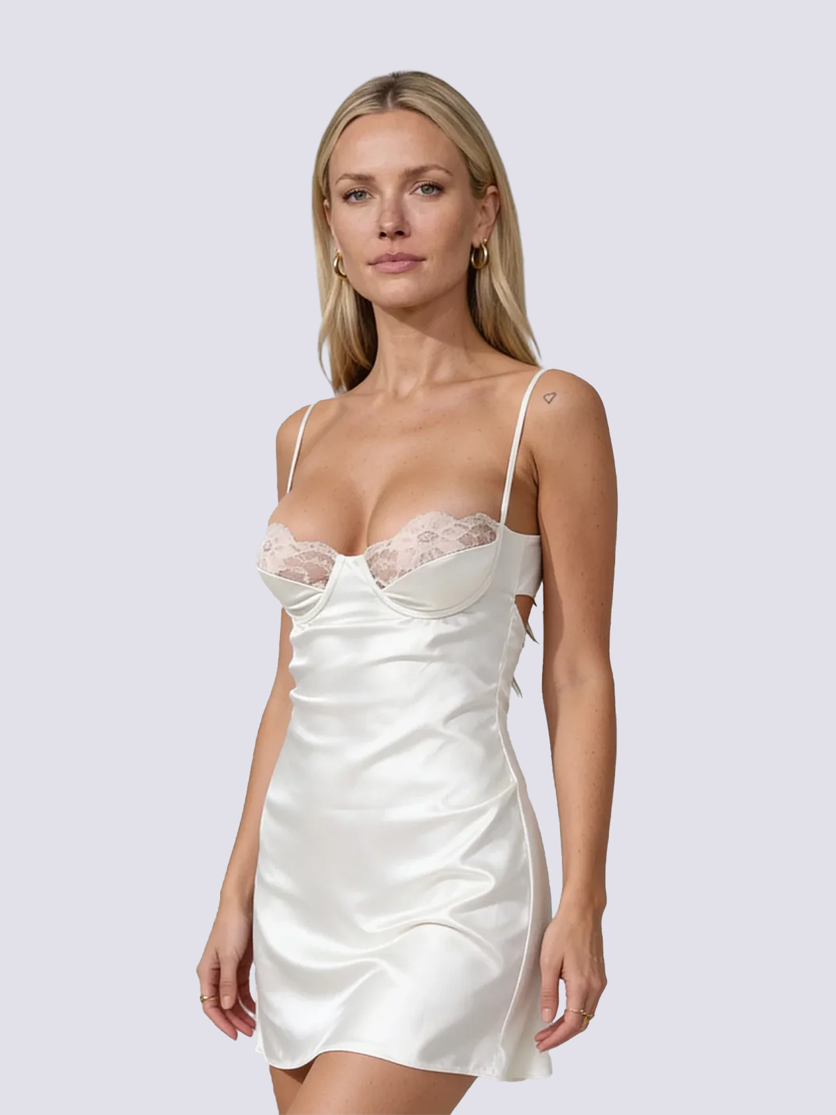 Amari Mini Dress - White