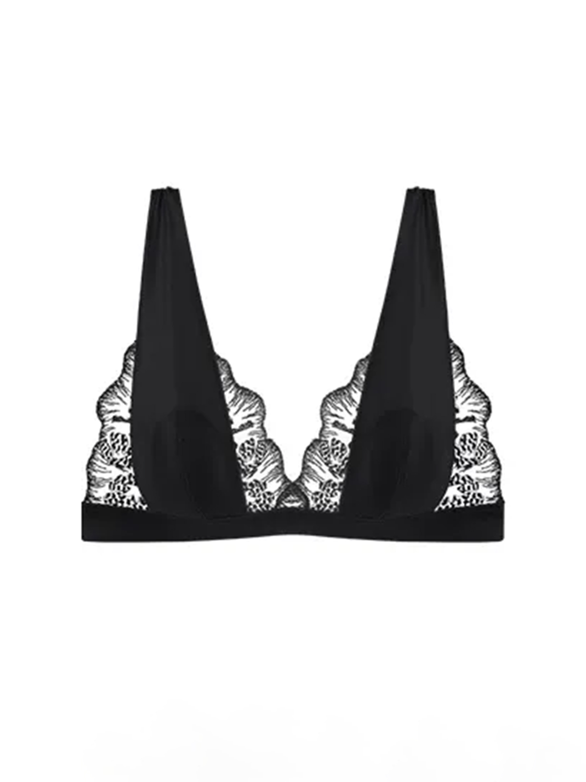 Angela Bralette - Black