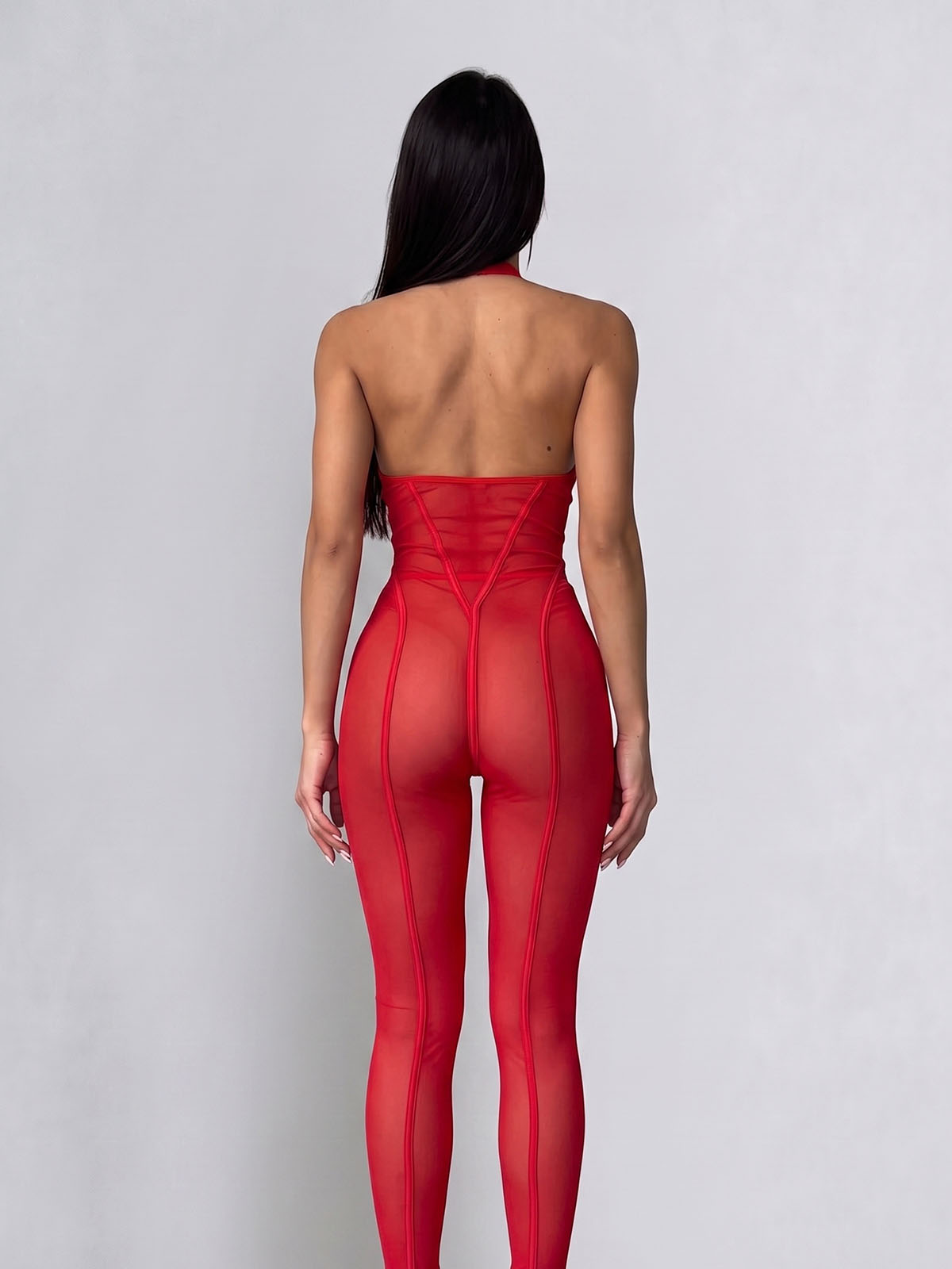 Anne Catsuit - Red
