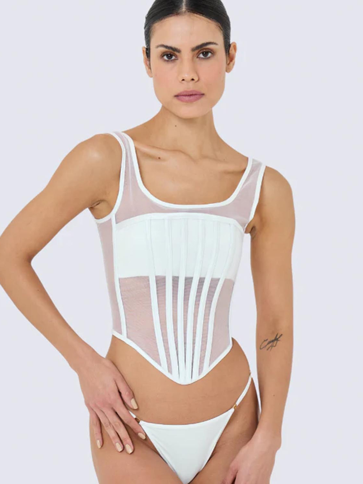 Ariel Corset - White
