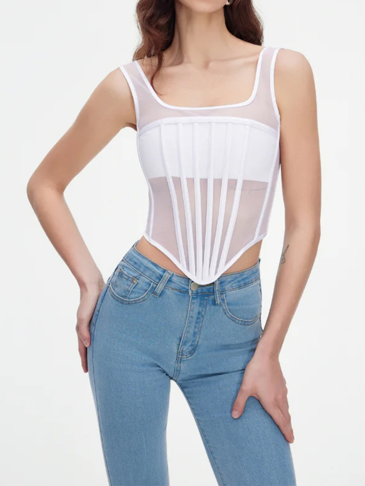 Ariel Corset - White