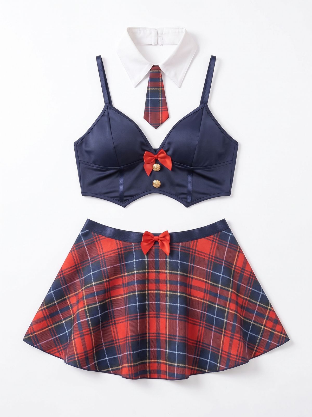 Billie Preppy Costume - Navy