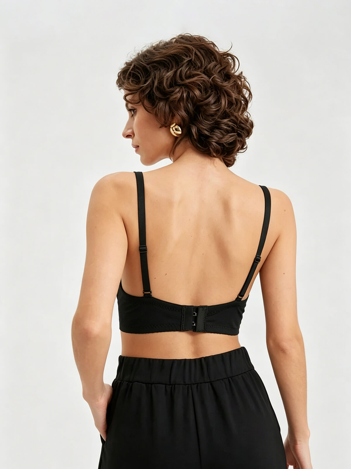 Daniela Studded Bra - Gold