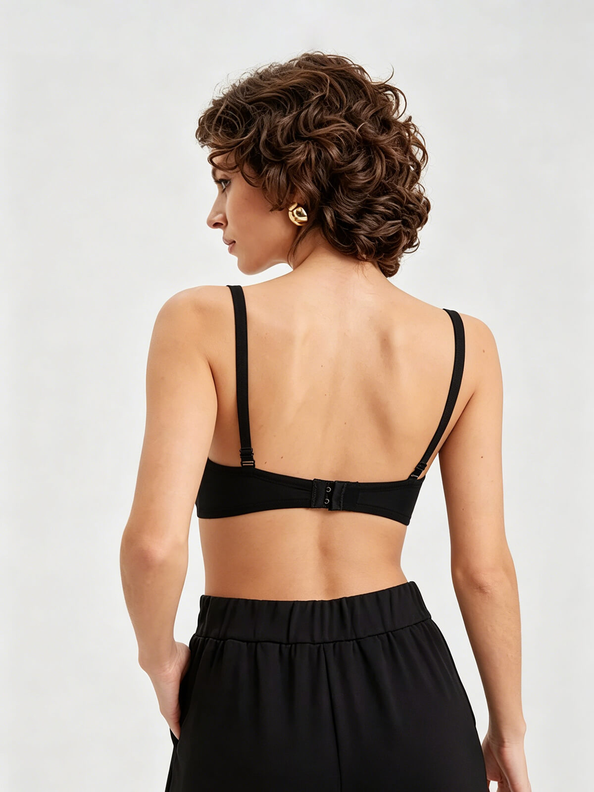 Daniela Studded Bra - Silver