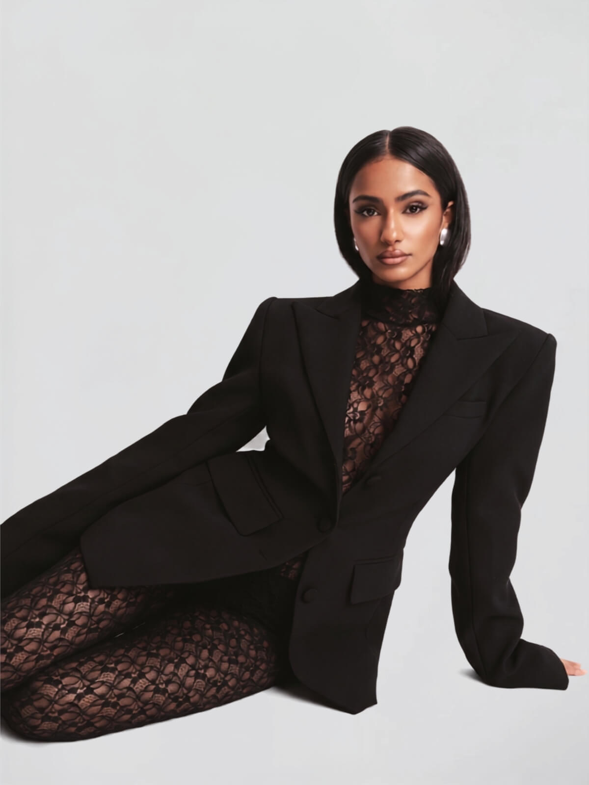 Davina Catsuit - Black