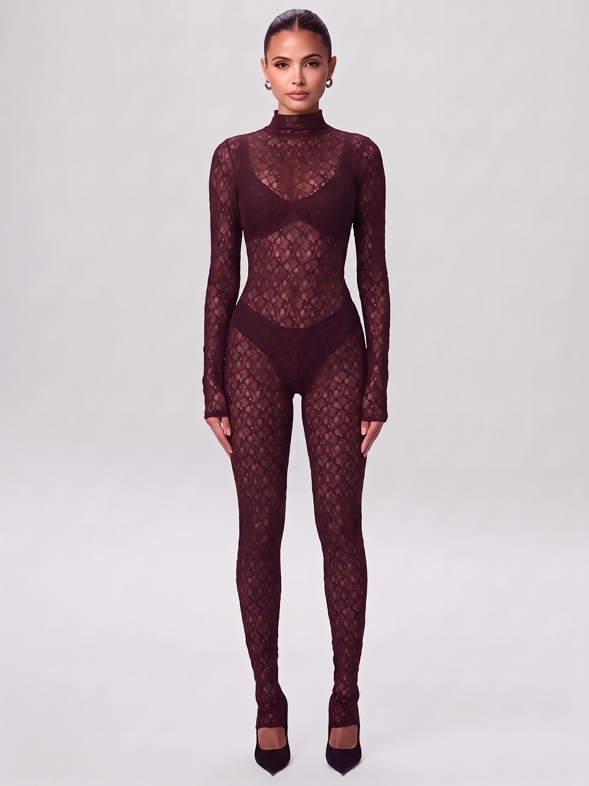 Davina Catsuit - Wine