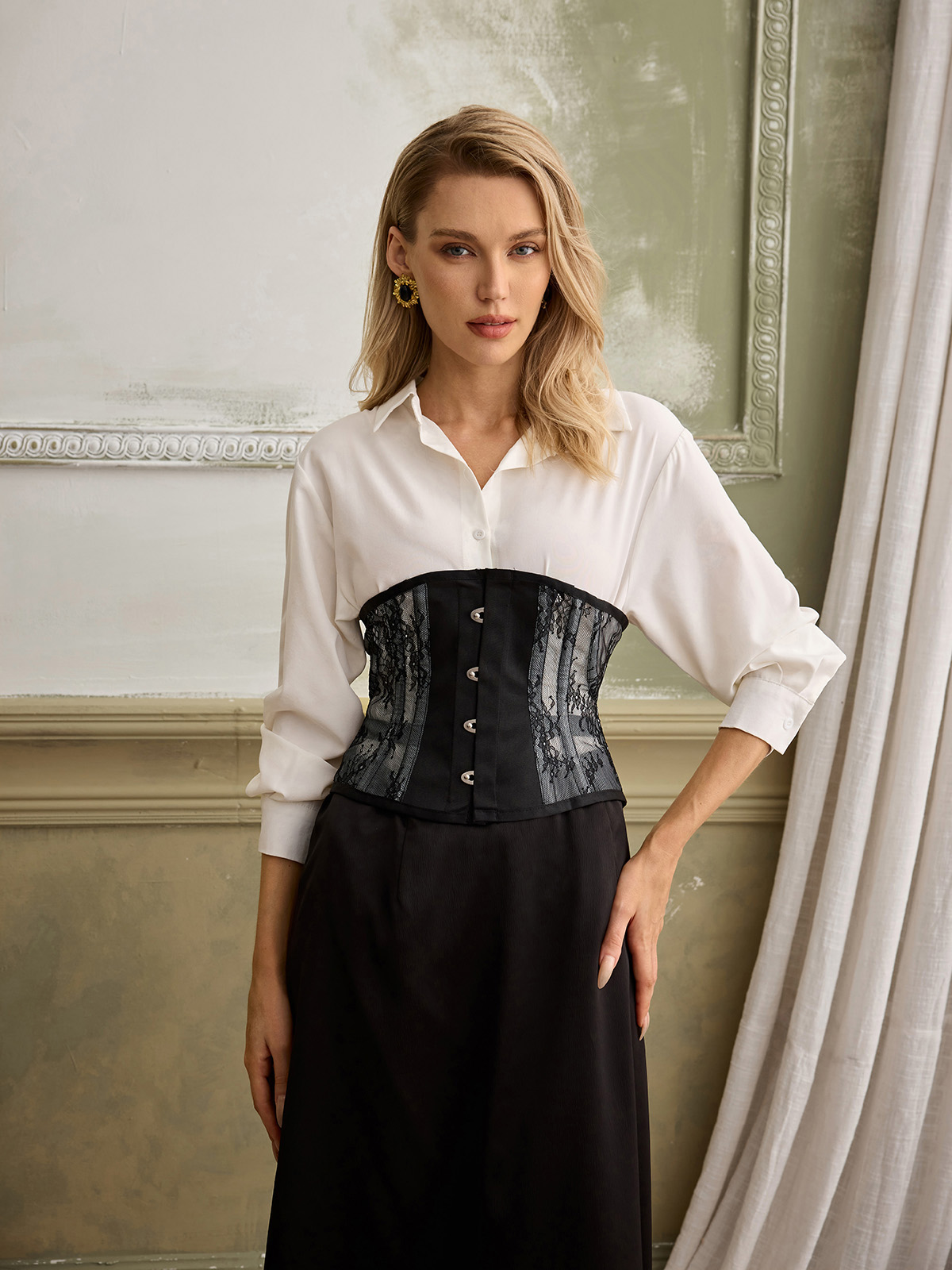 Delaney Lace Waist Cincher