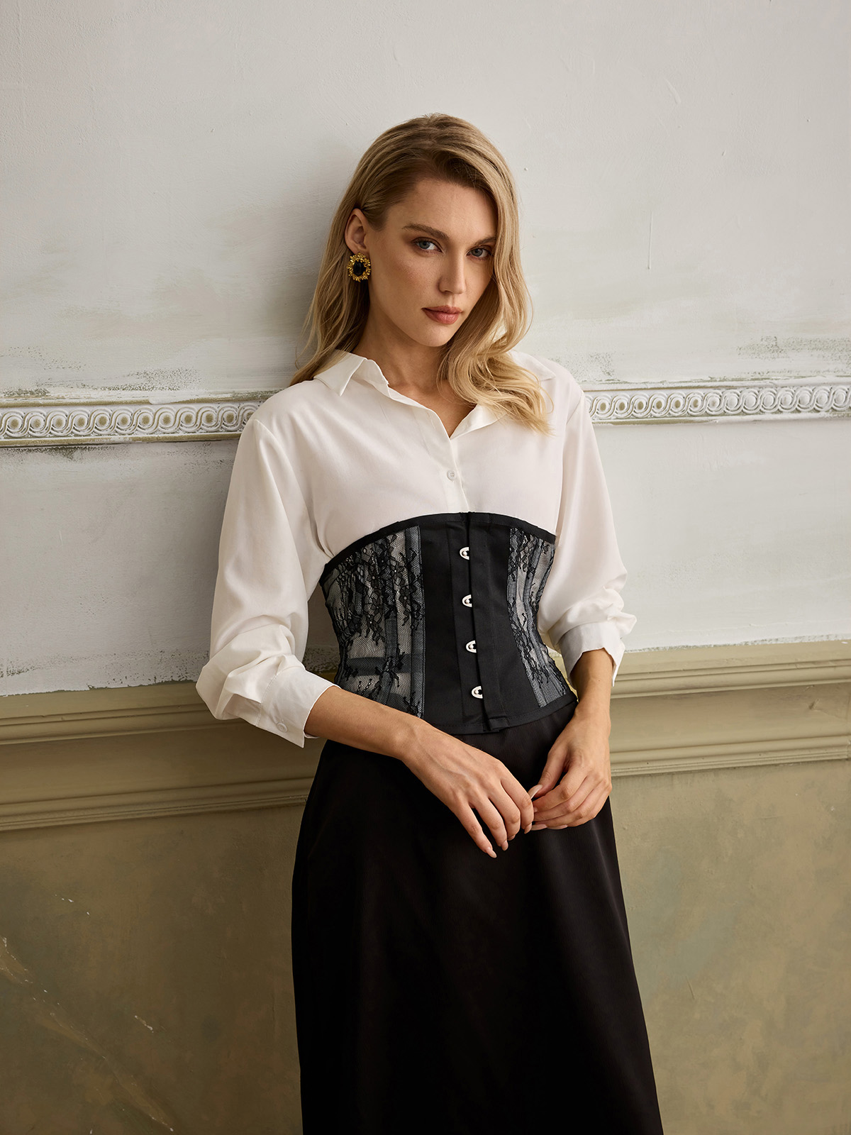 Delaney Lace Waist Cincher