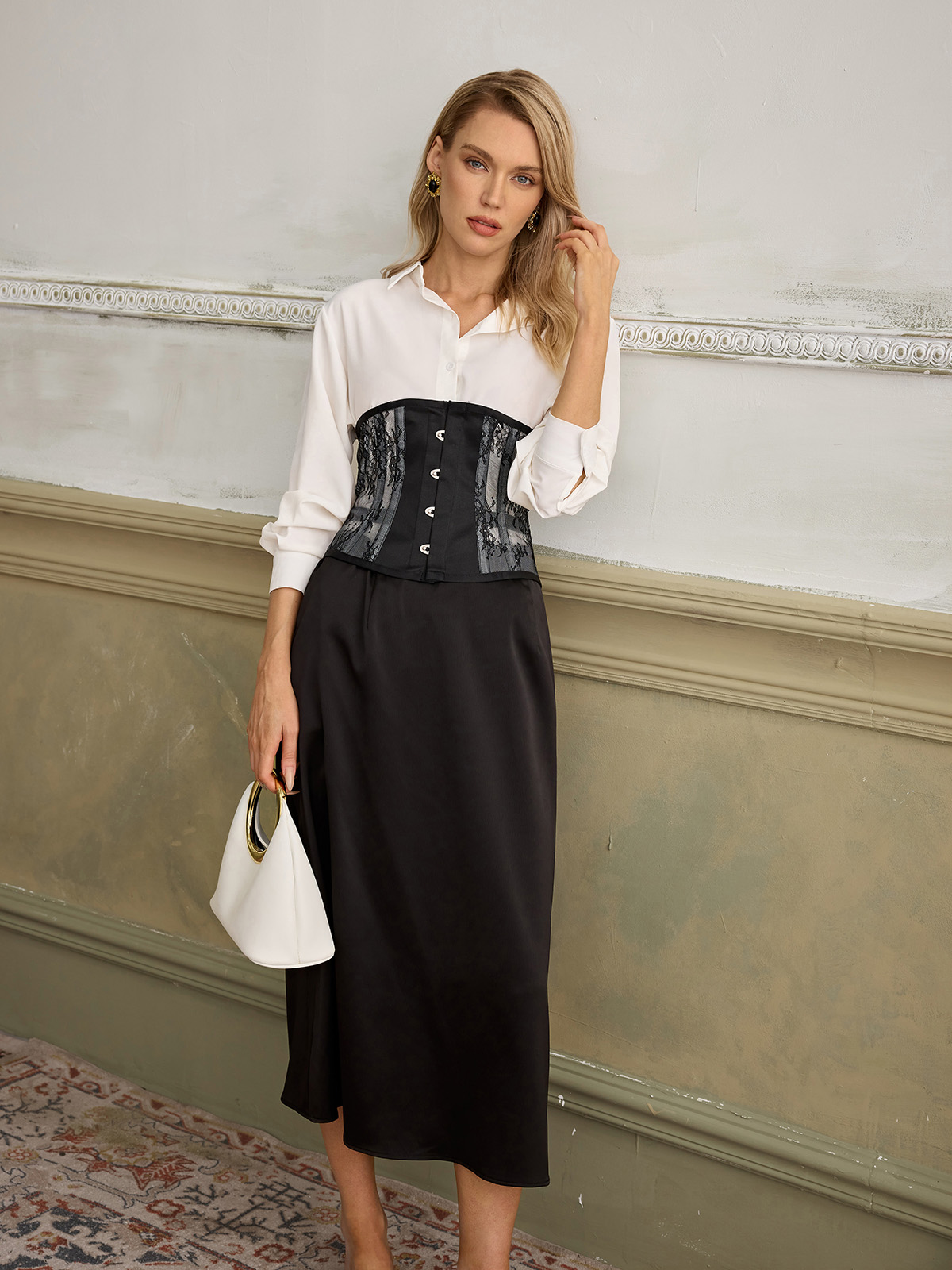 Delaney Lace Waist Cincher