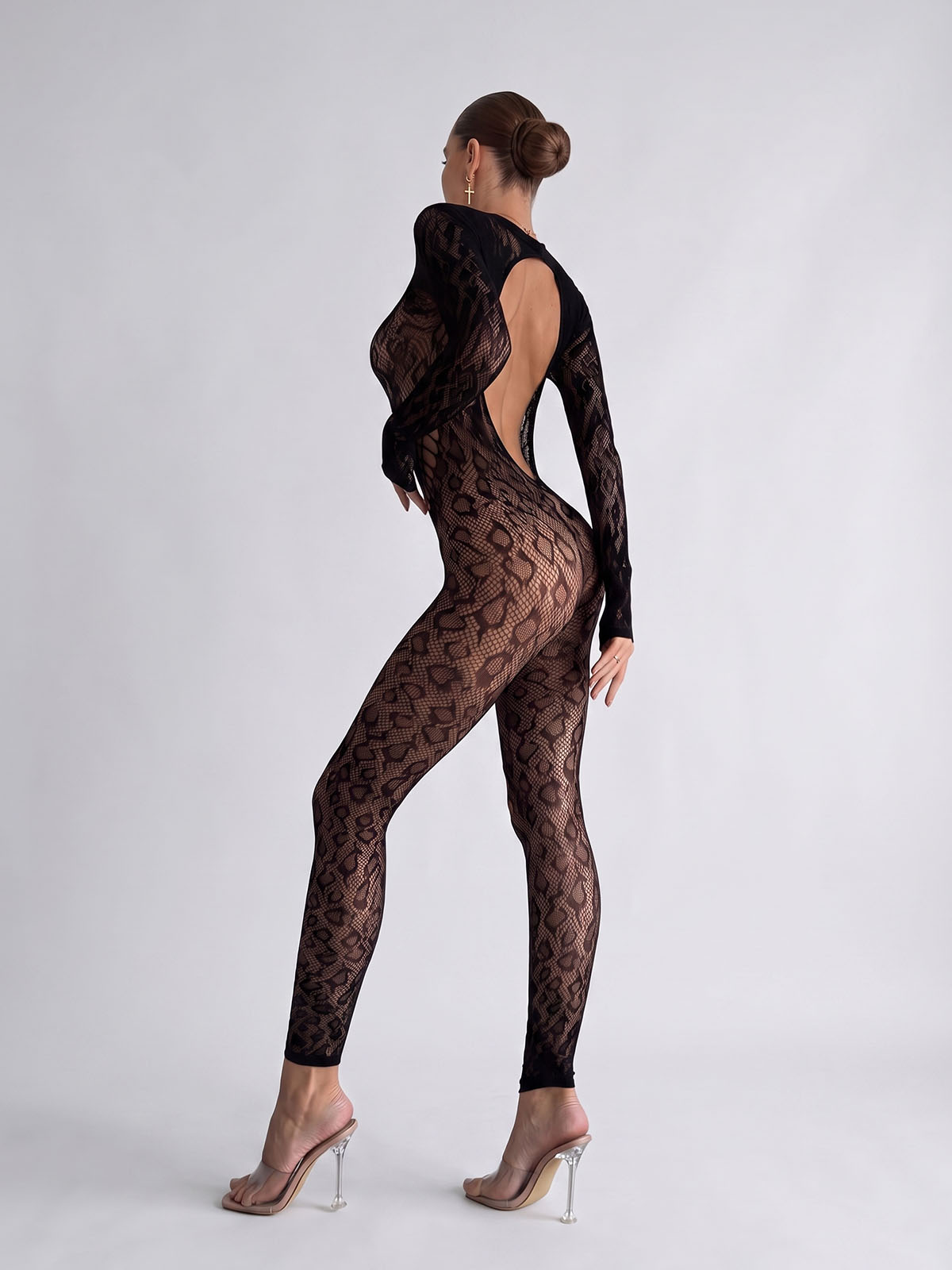 Demi Leopard Catsuit