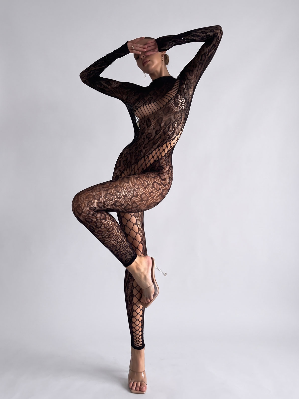 Demi Leopard Catsuit