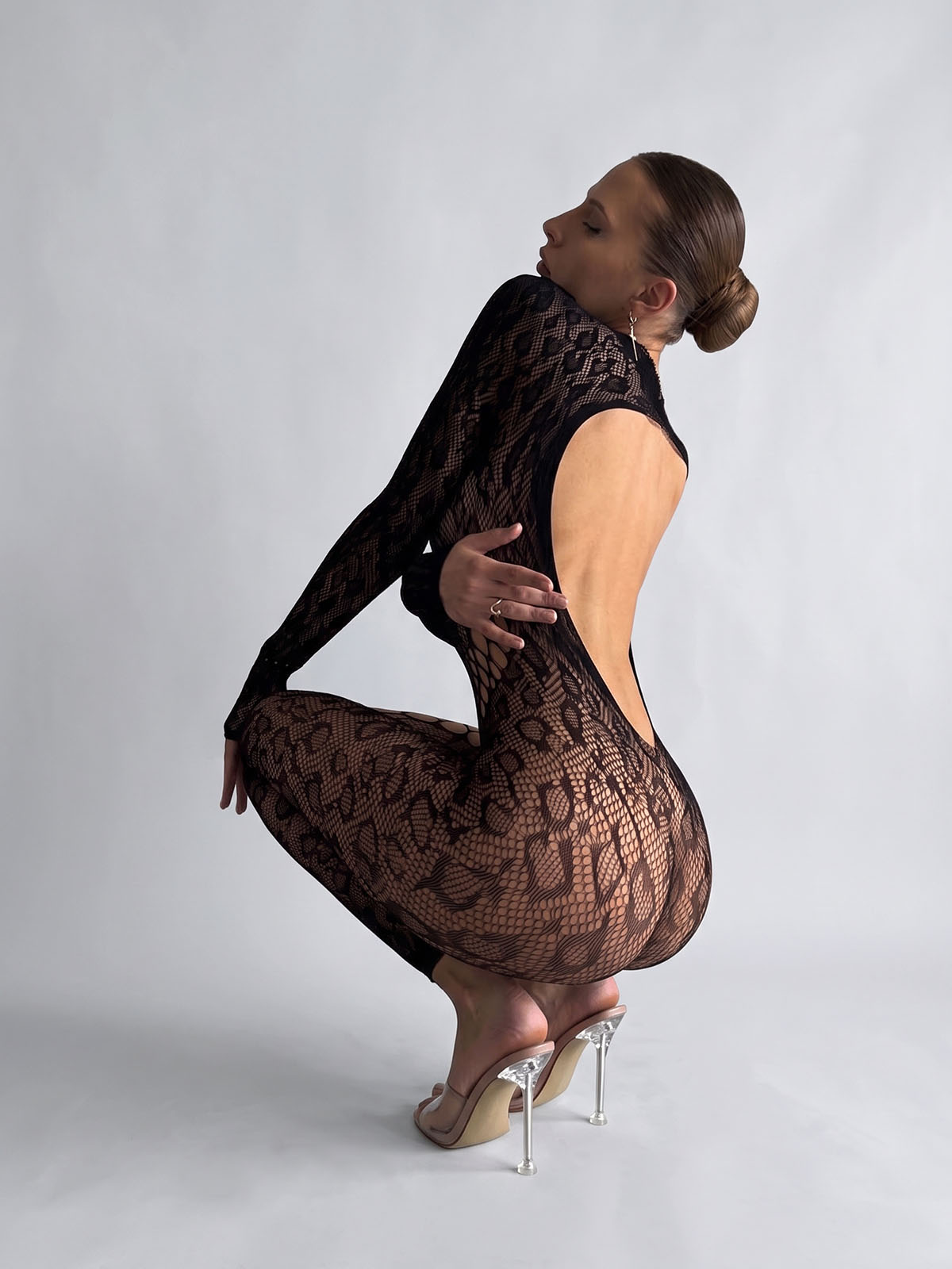 Demi Leopard Catsuit
