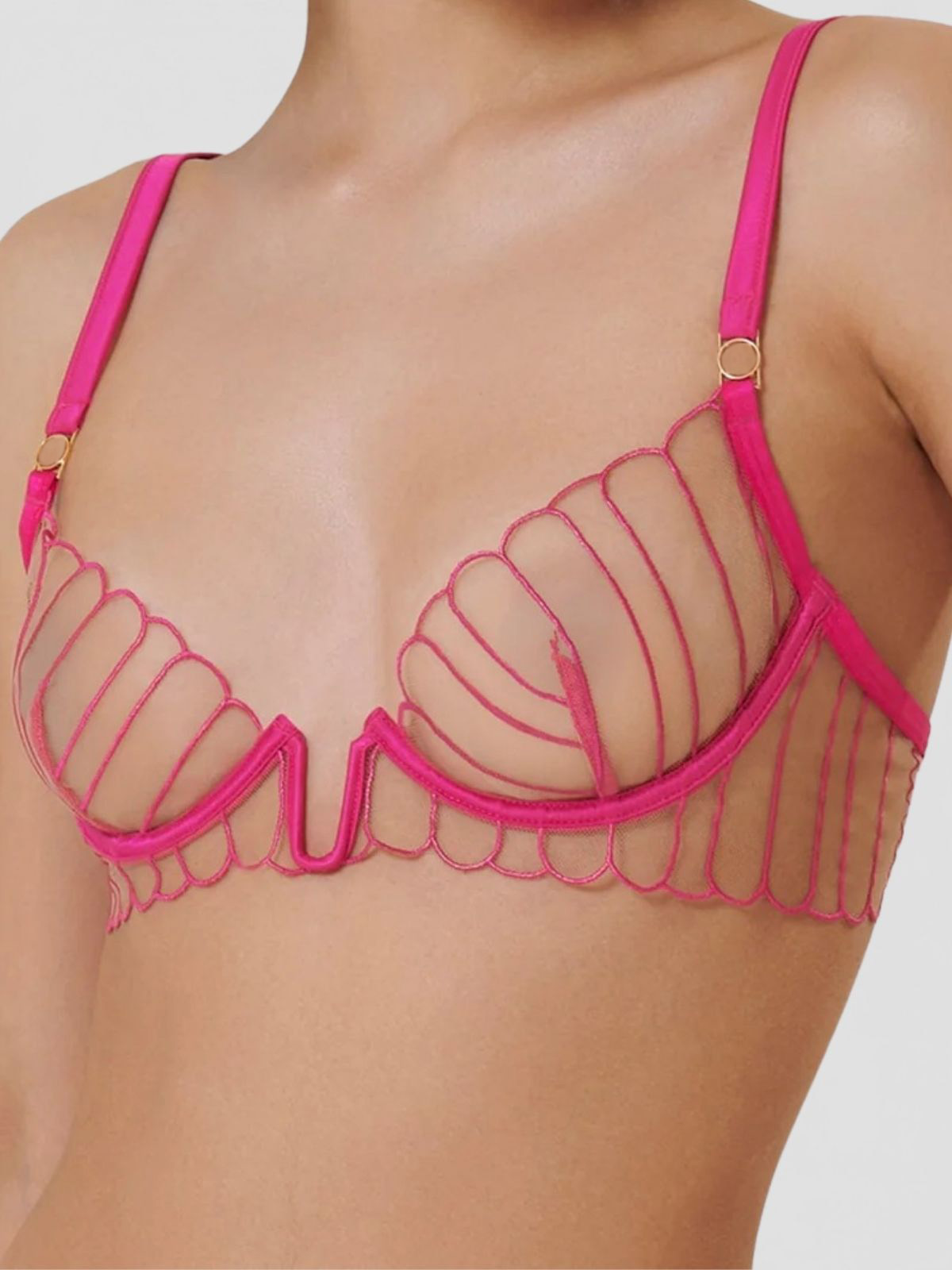 Dulce Lingerie Set - Fuchsia