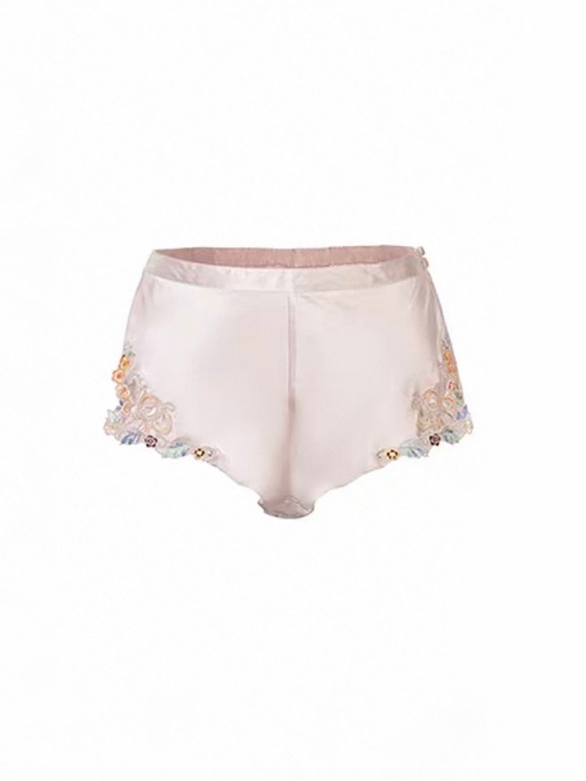 Eden Silk Shorts Set In Pink