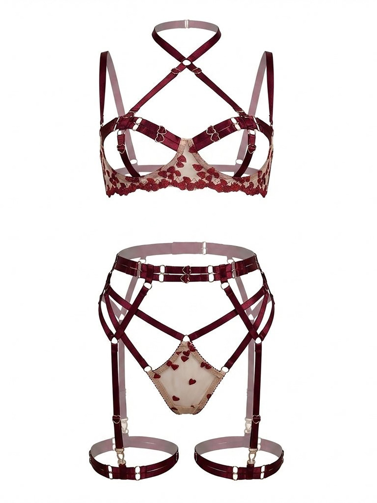 Elowyn Bondage Lingerie Set