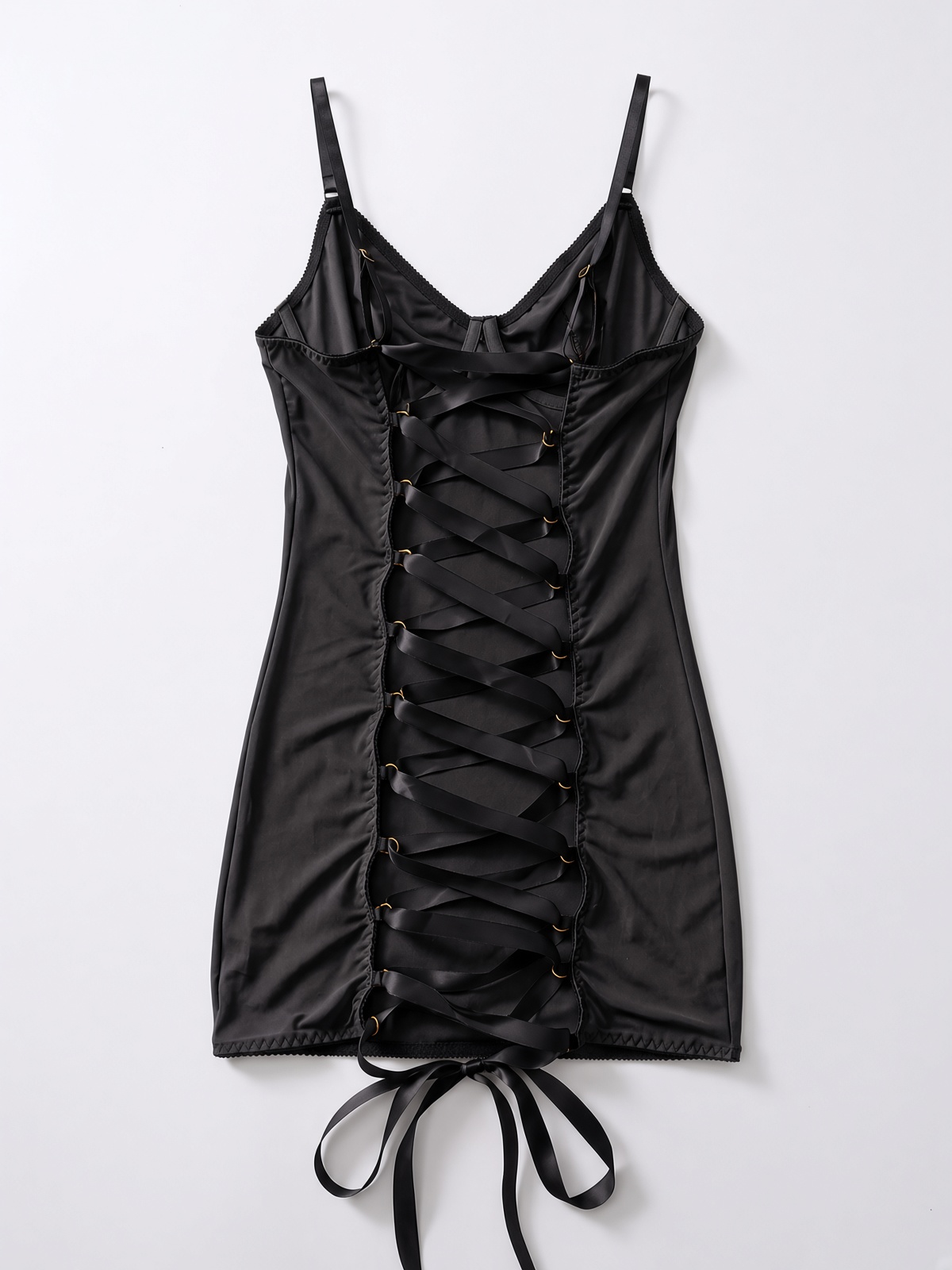 Emerson Lingerie Dress - Black