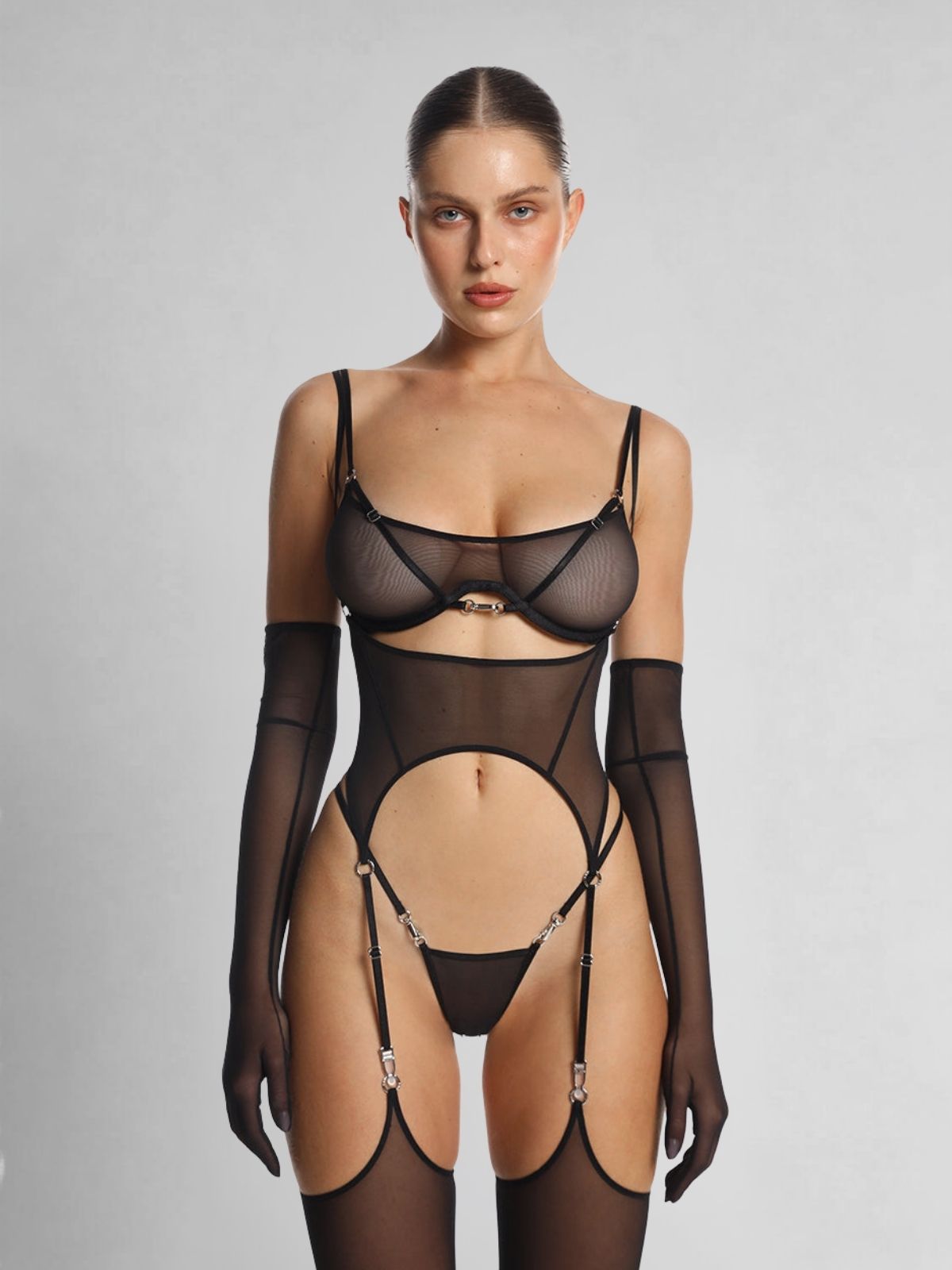 Everlee Lingerie Set - Black