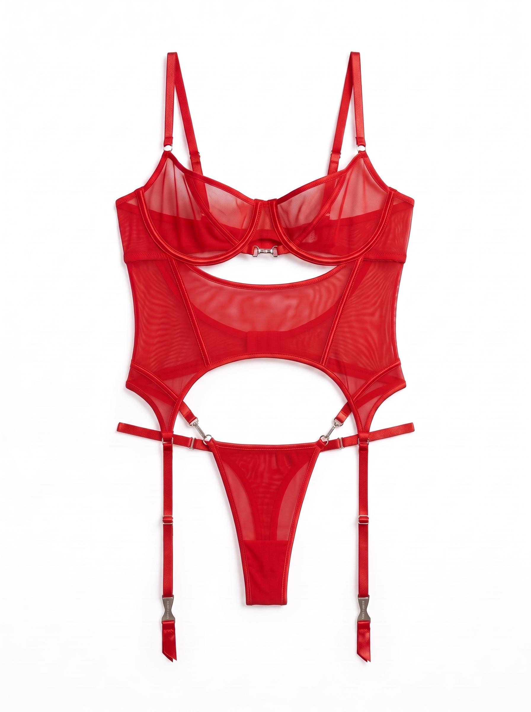 Everlee Lingerie Set - Red