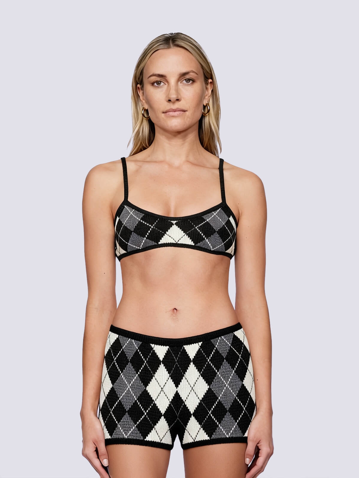 Evie Plaid Bralette