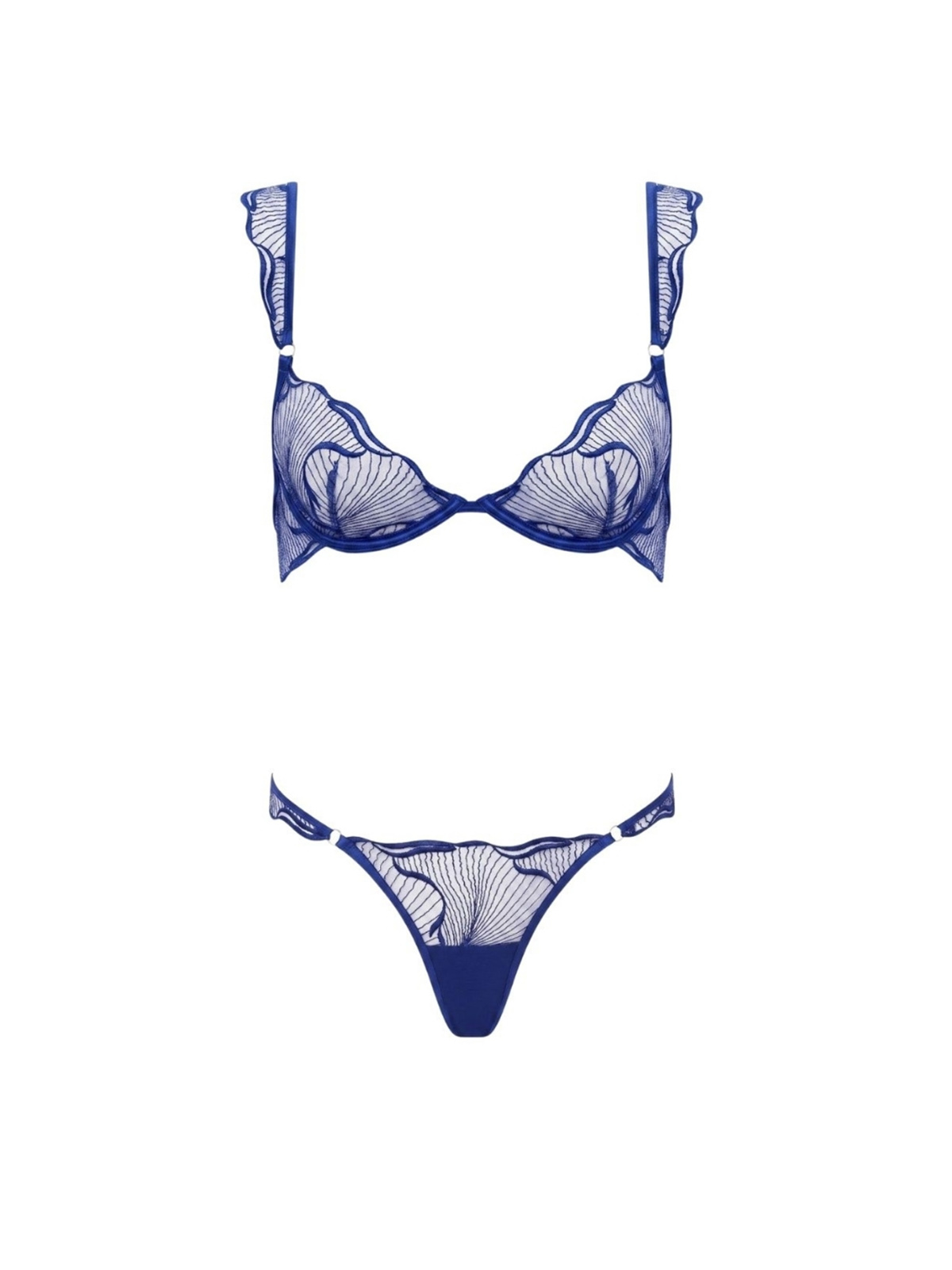 Fiona Lingerie Set - Blue