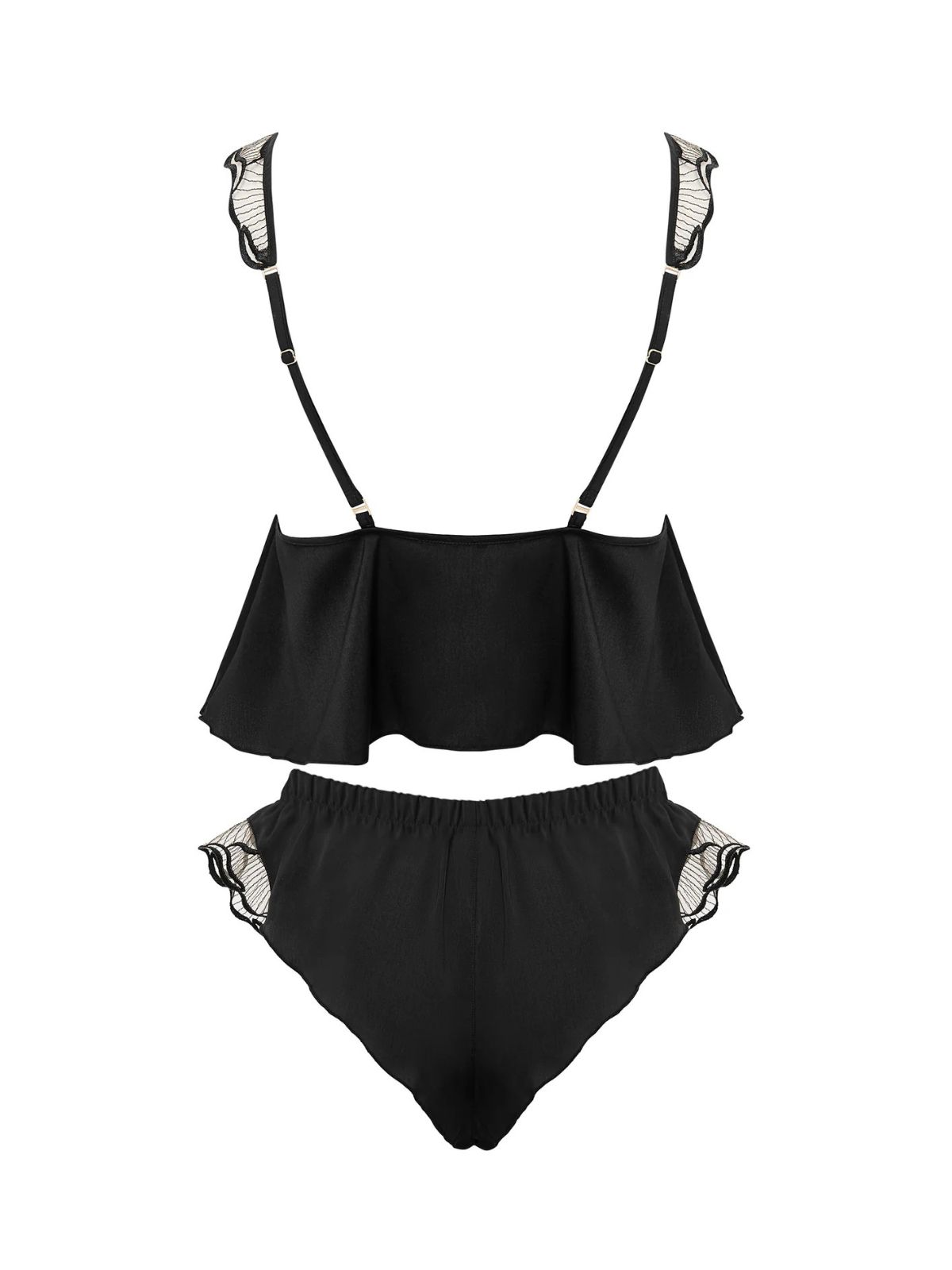 Fiona Camisole Set - Black