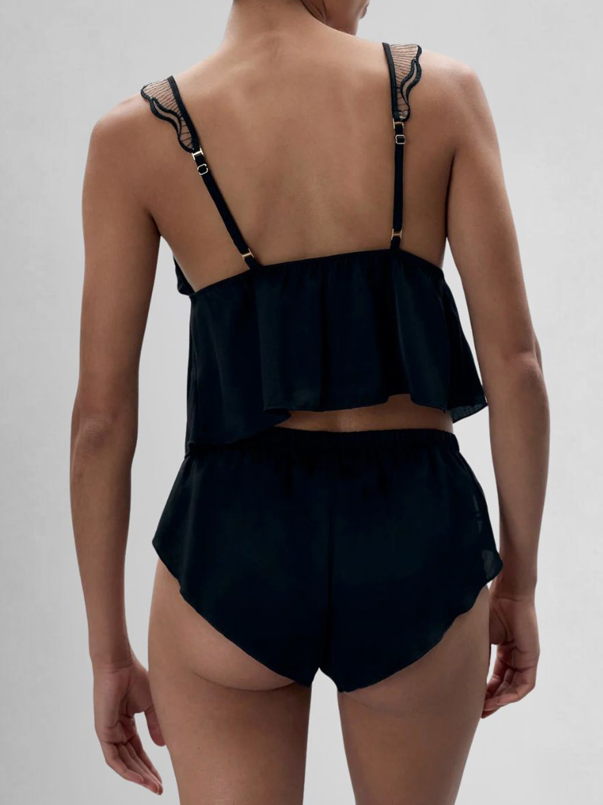 Fiona Camisole Set - Black