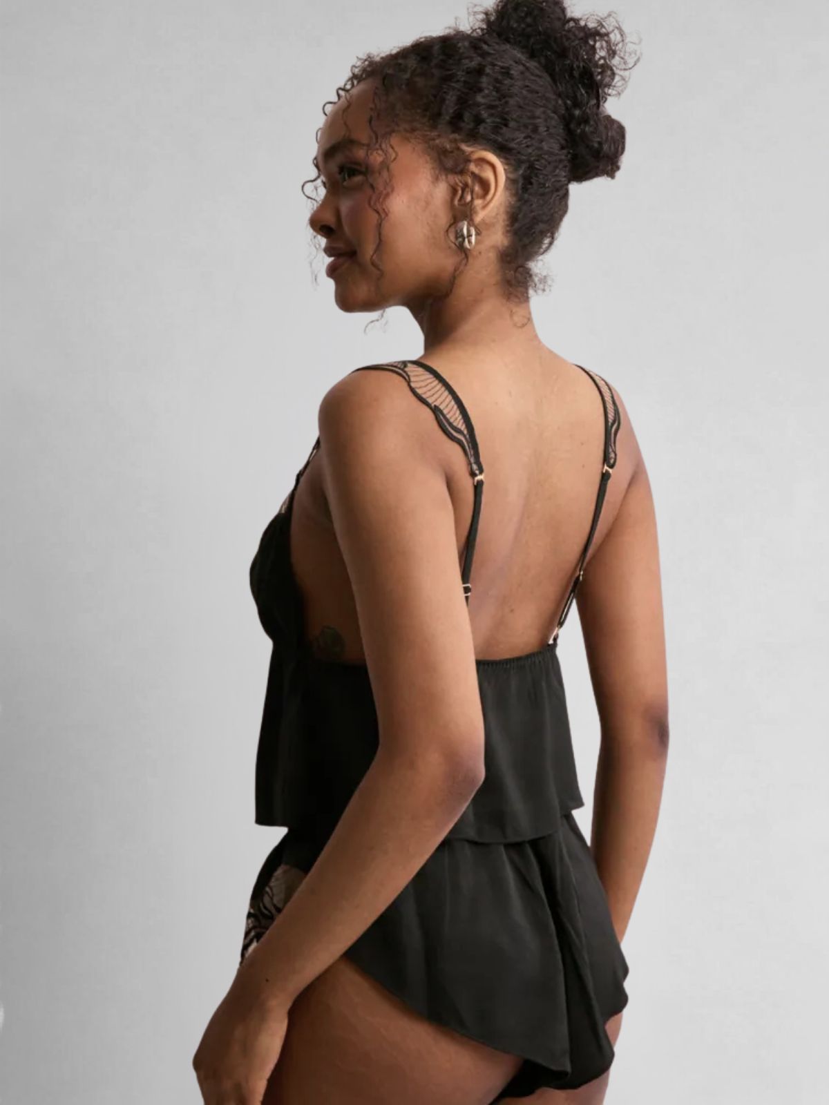 Fiona Camisole Set - Black