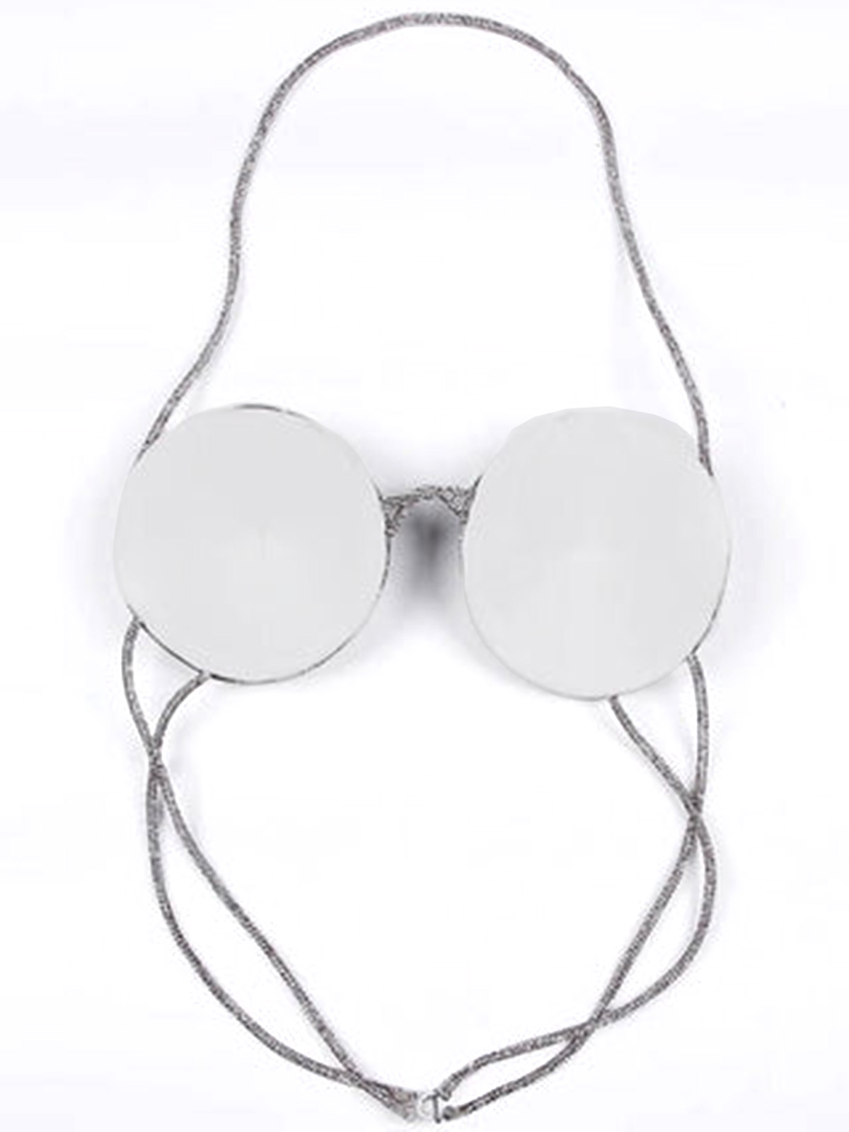 Gia Rhinestone Bra - Silver