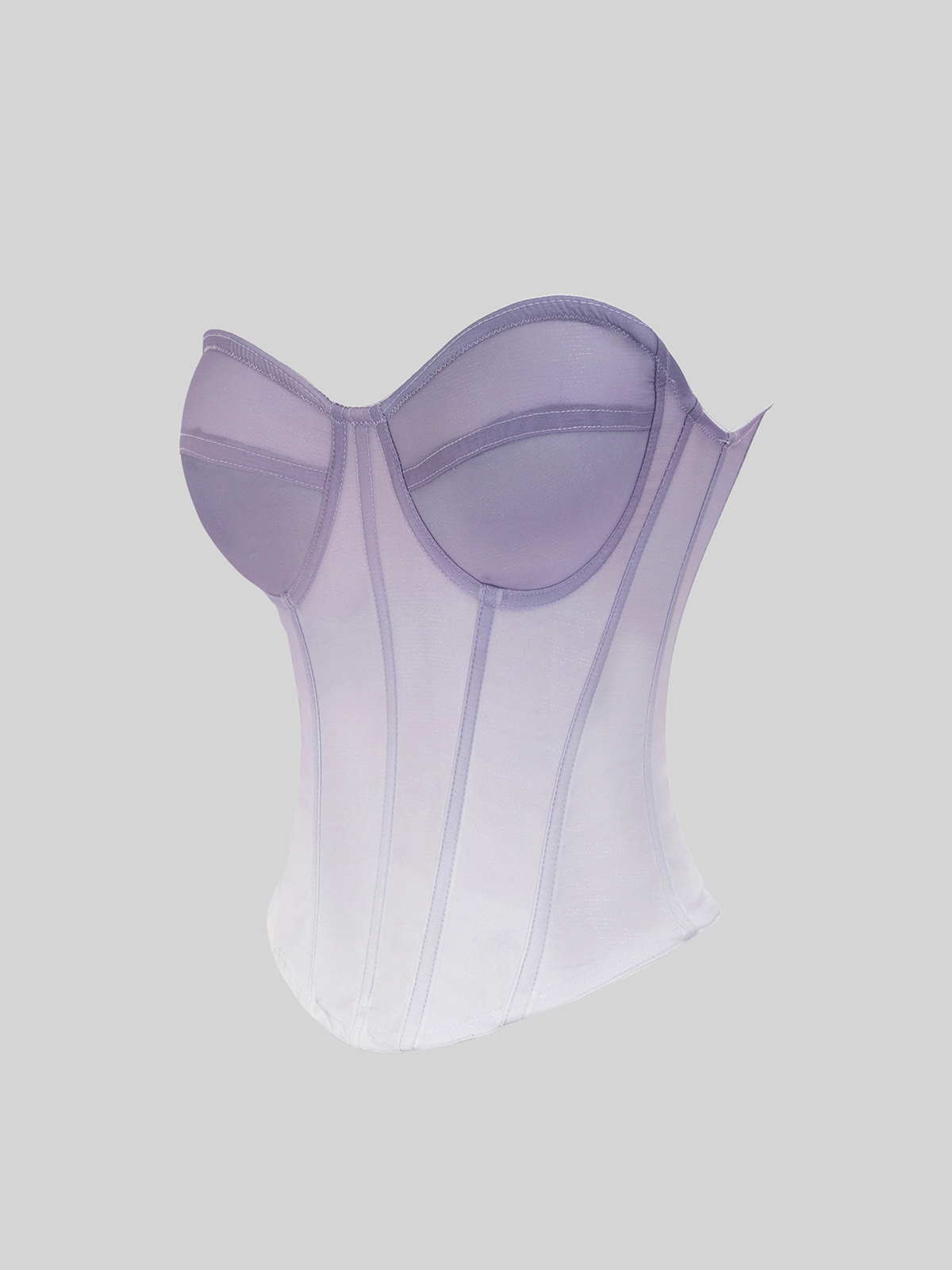 Haven Ombre Bustier - Purple