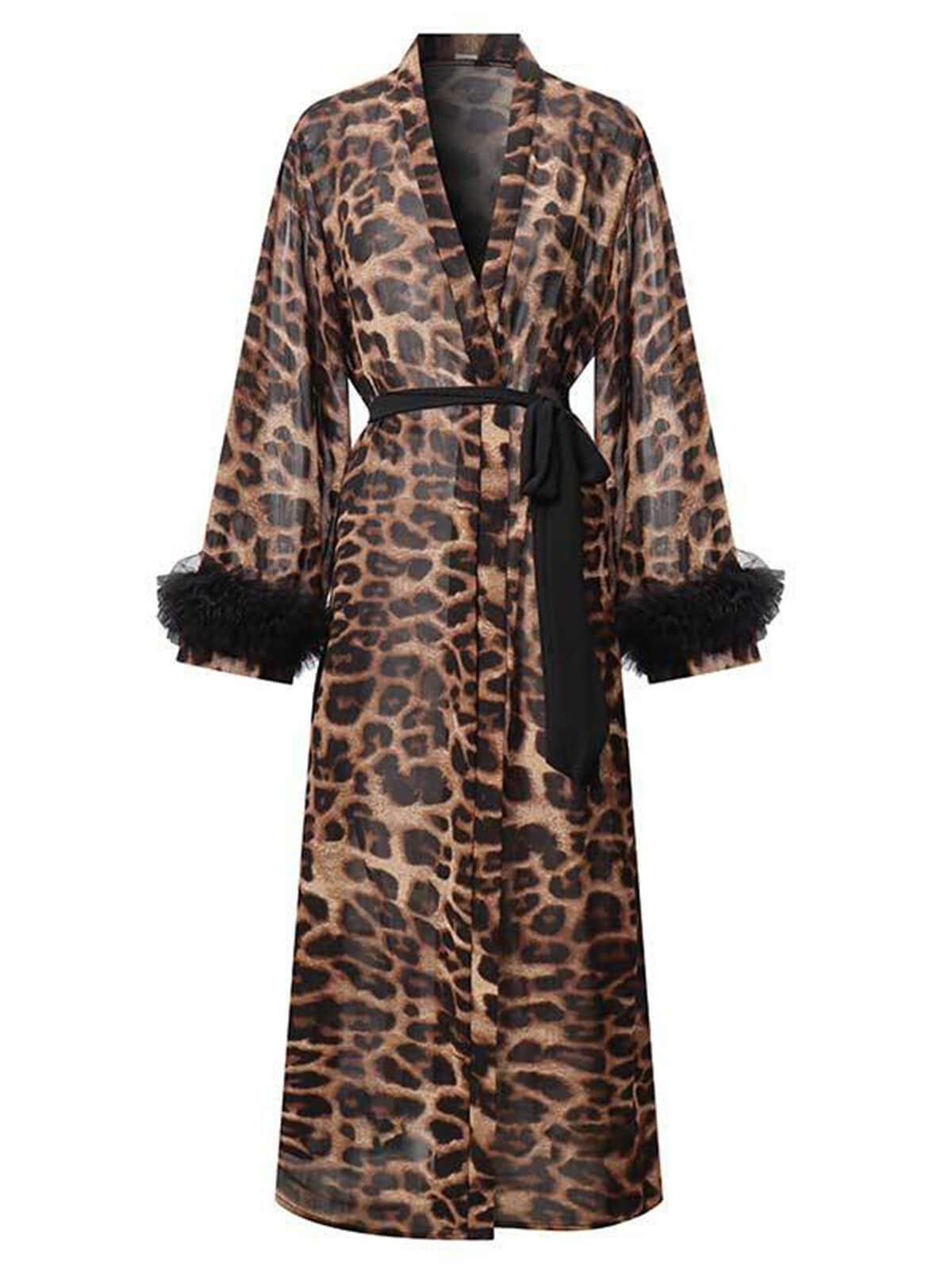 Josie Leopard Robe