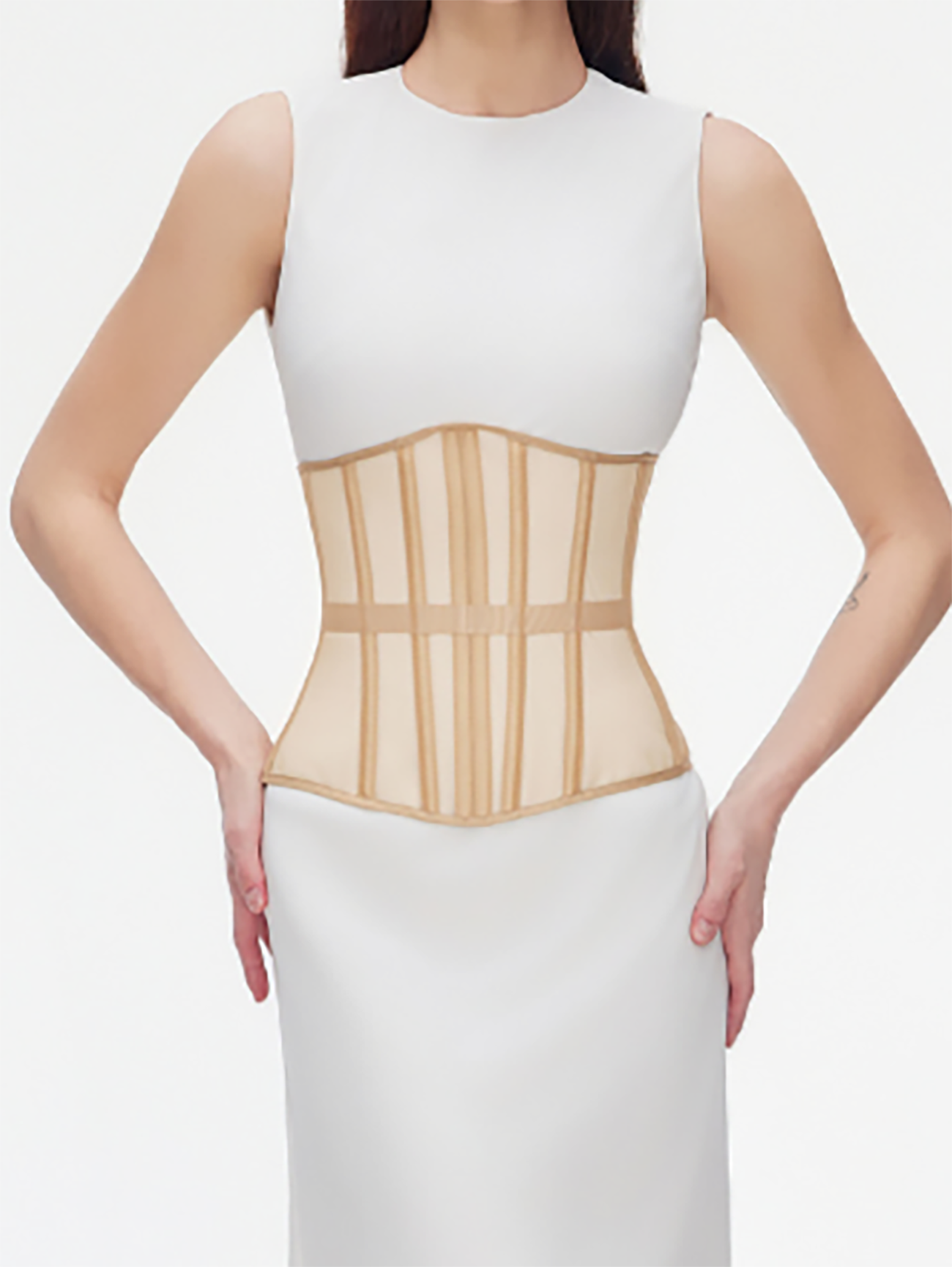 Leilani Waist Cincher In Nude