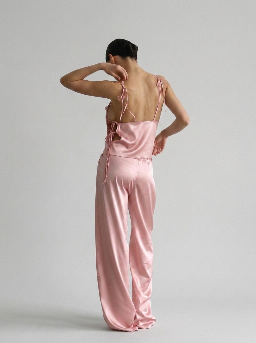 Lena Pants Set - Pink