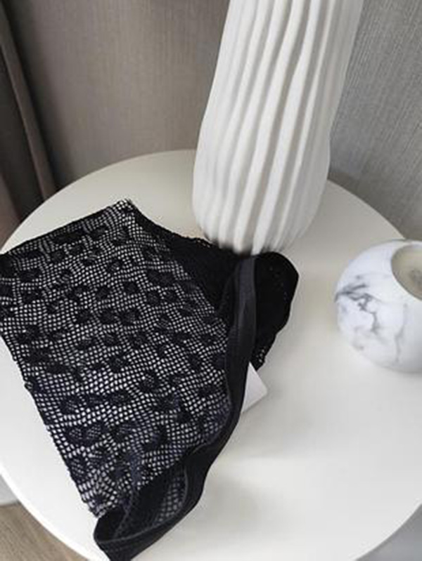 Leopard Fishnet Tights