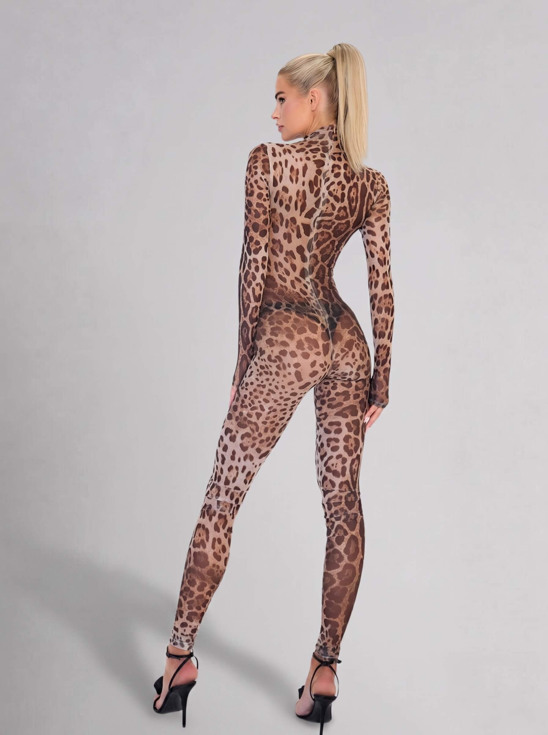 Leyla Leopard Catsuit