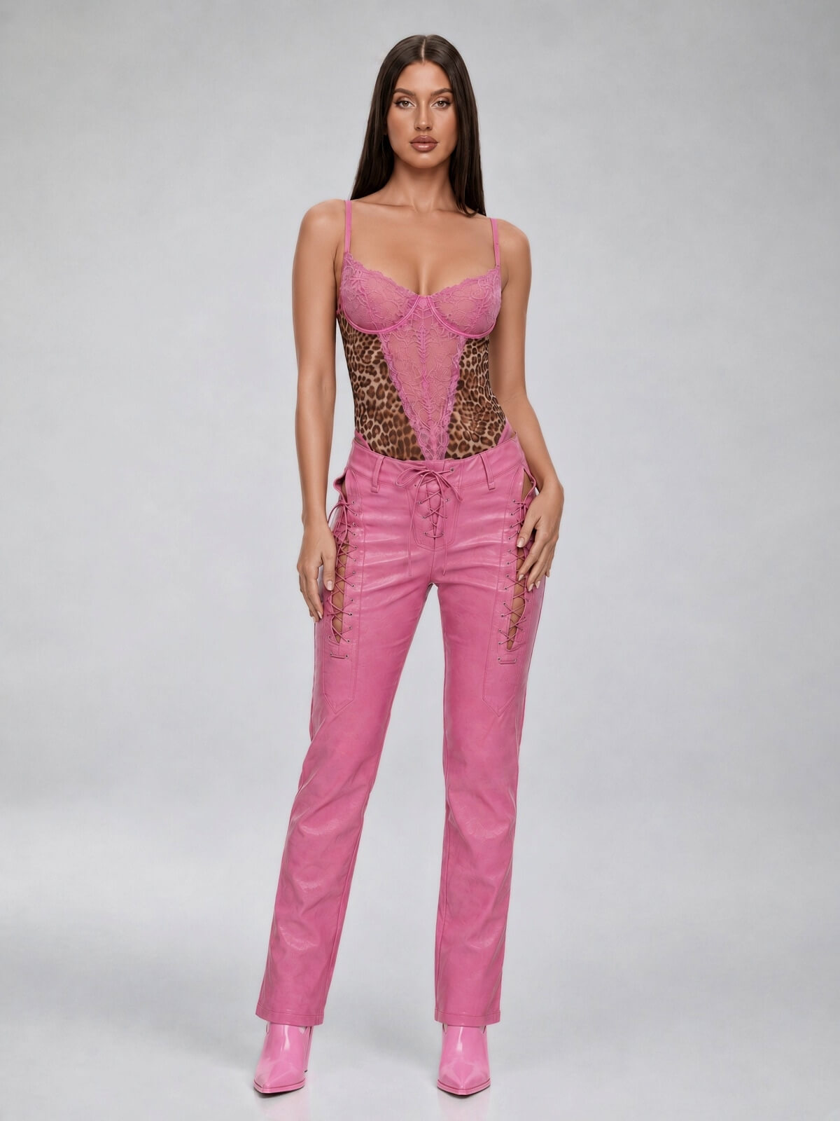 Linda Leopard Bodysuit