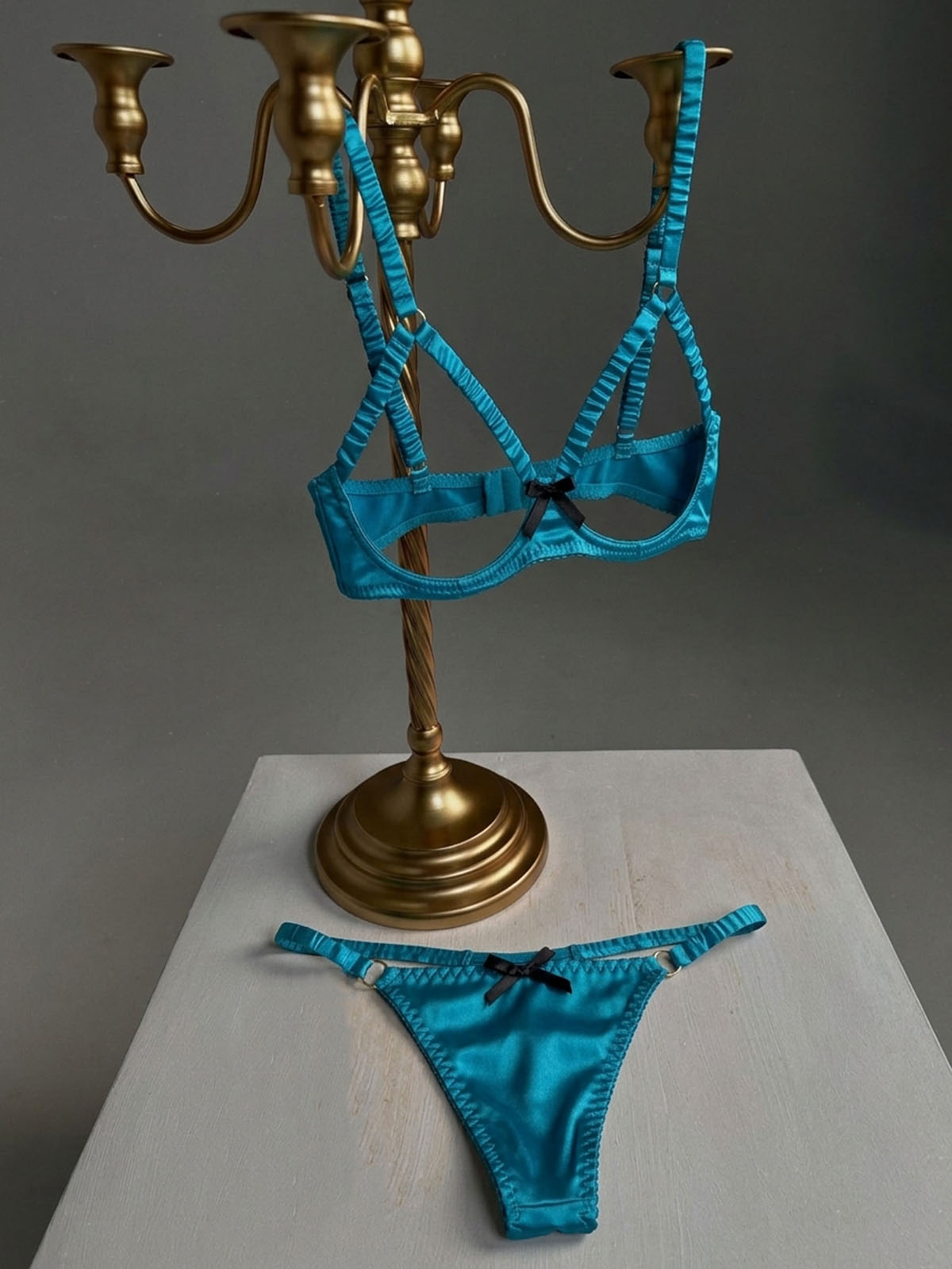 Lorelei Satin Bra
