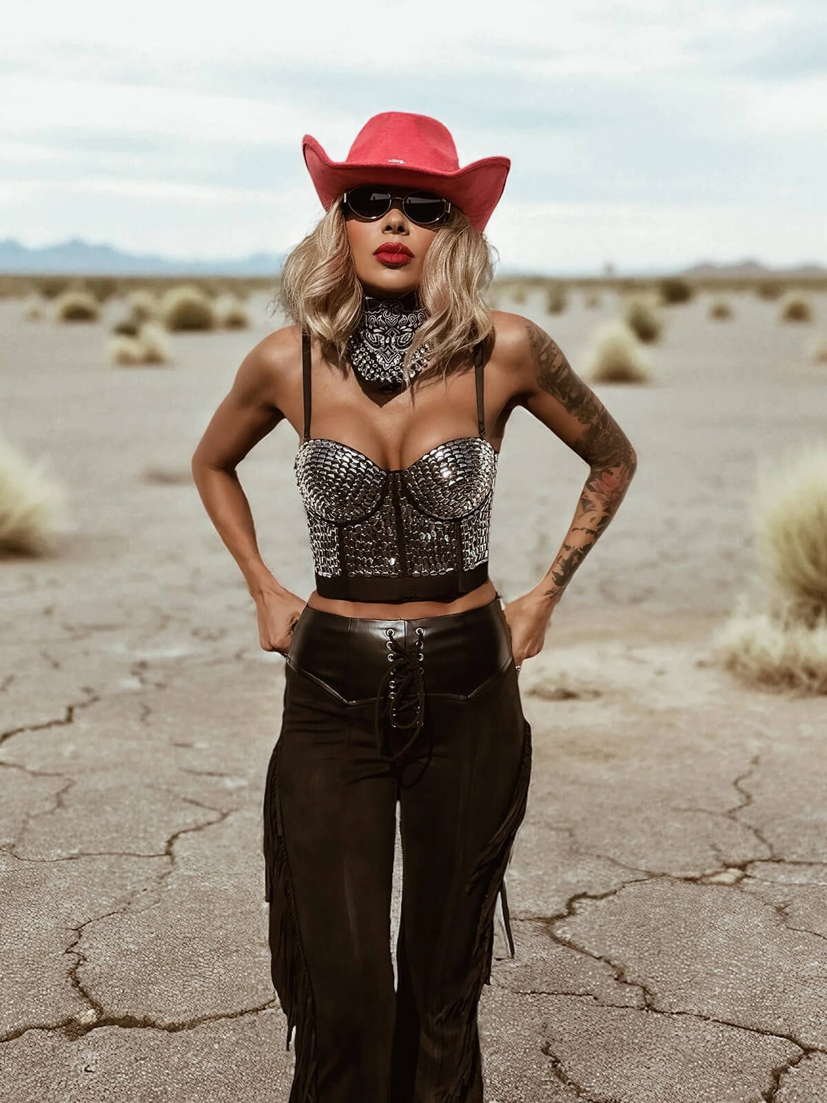 Luciana Sequin Bustier