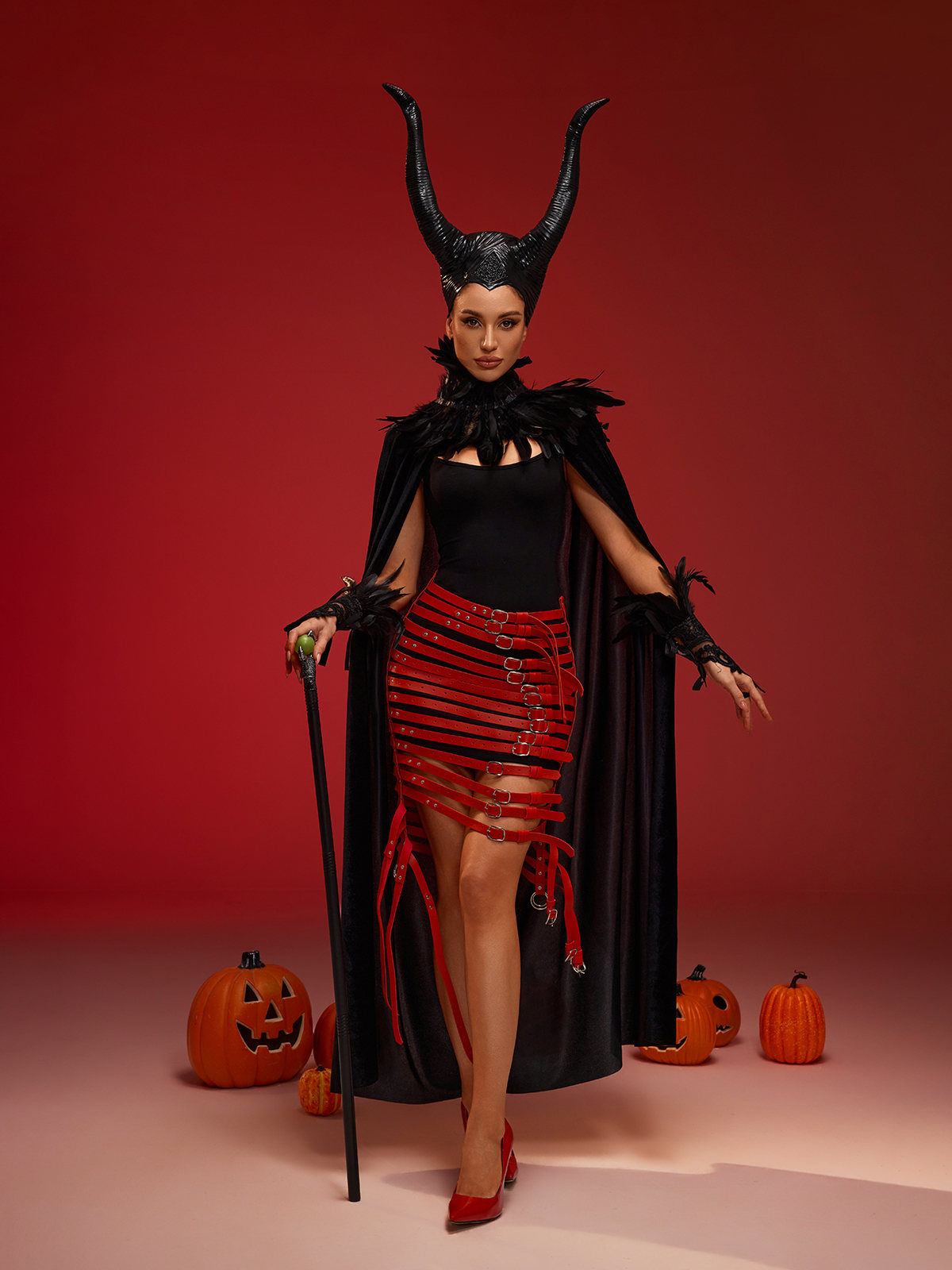 Maleficent Costume Set