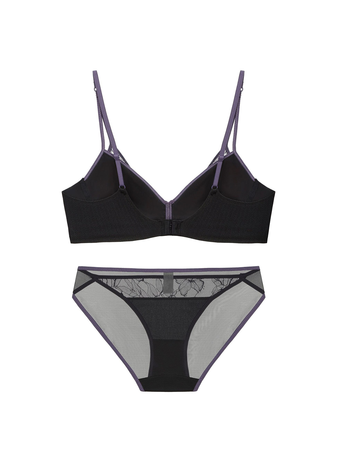 Macie Bralette Set - Black