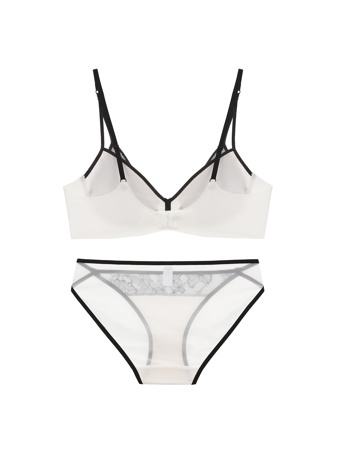 Macie Bralette Set - White