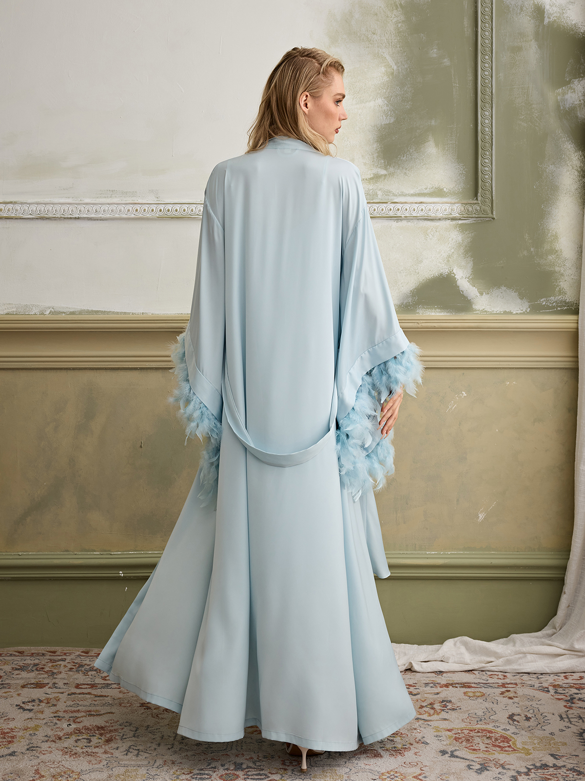 Madeline Bridal Dress Set In Sky