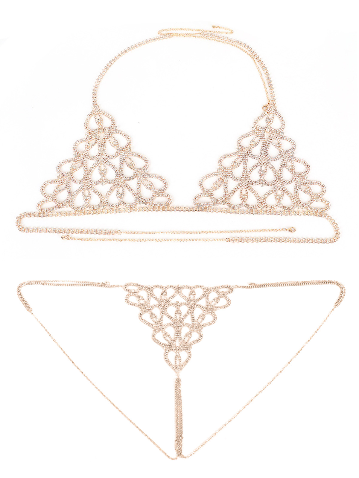 Mallory Bikini Set - Silver