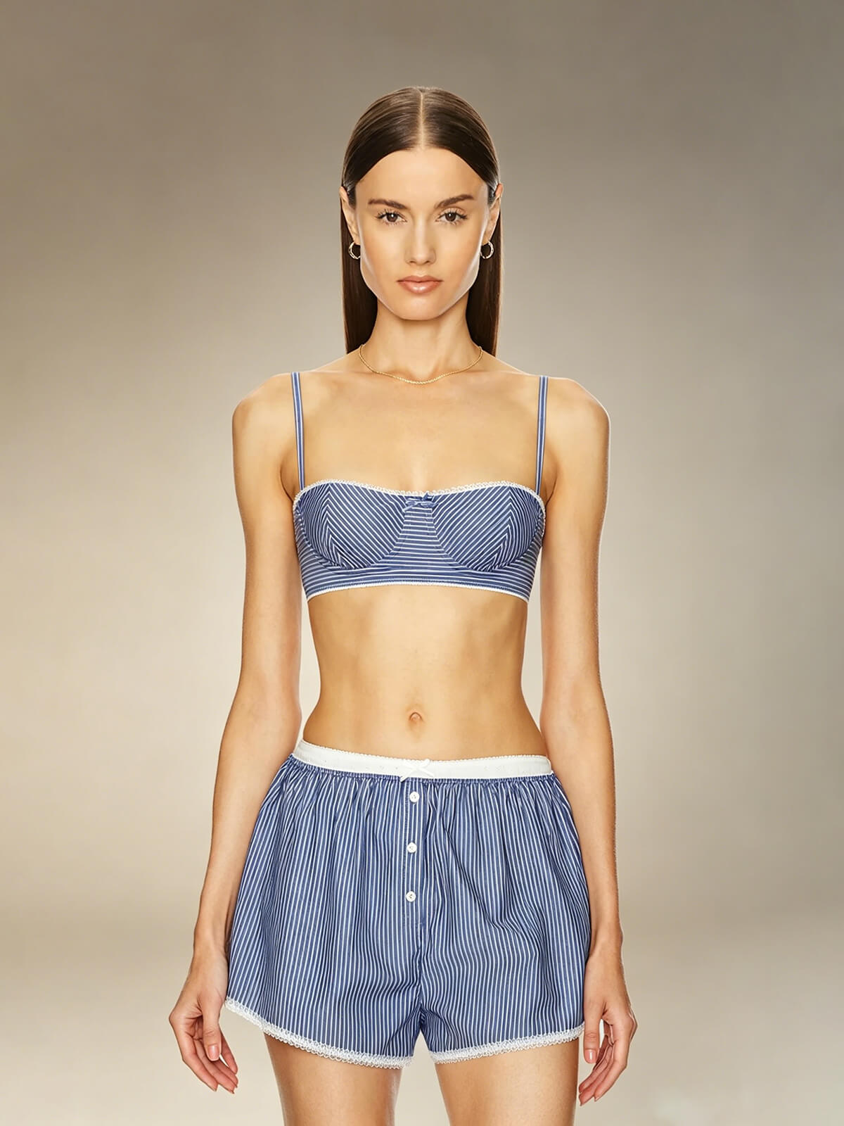 Mariah Striped Bra