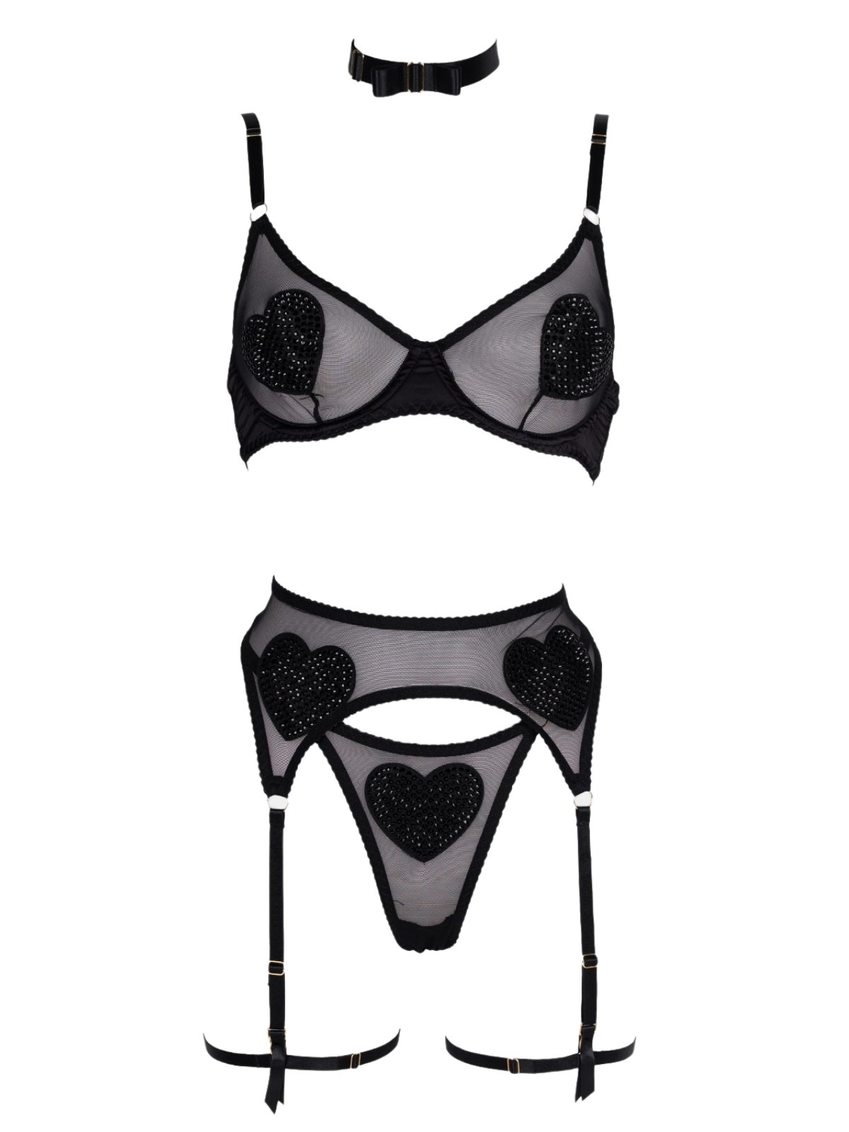 Mariam Heart Lingerie Set