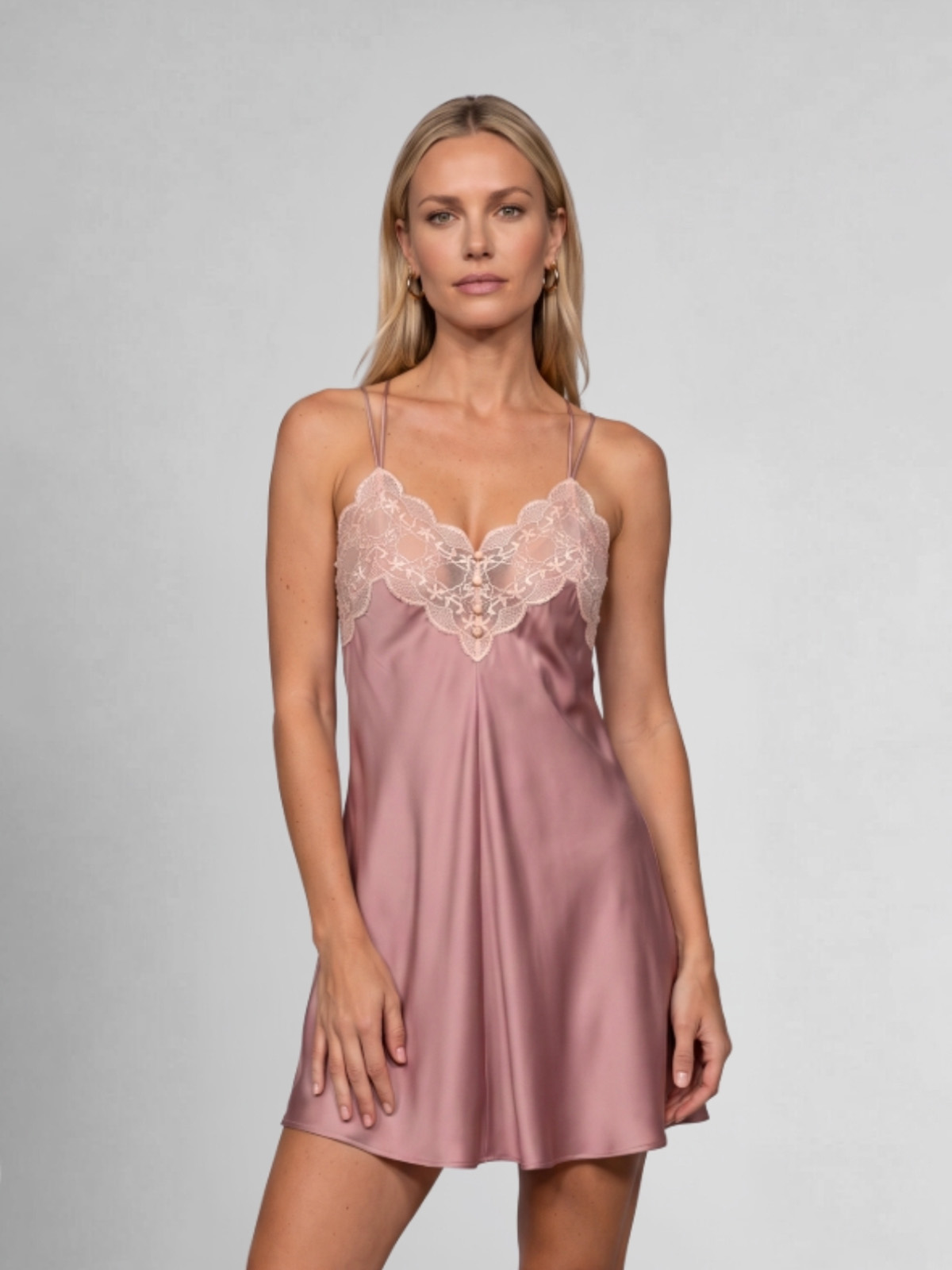Mckenzie Chemise - Peach