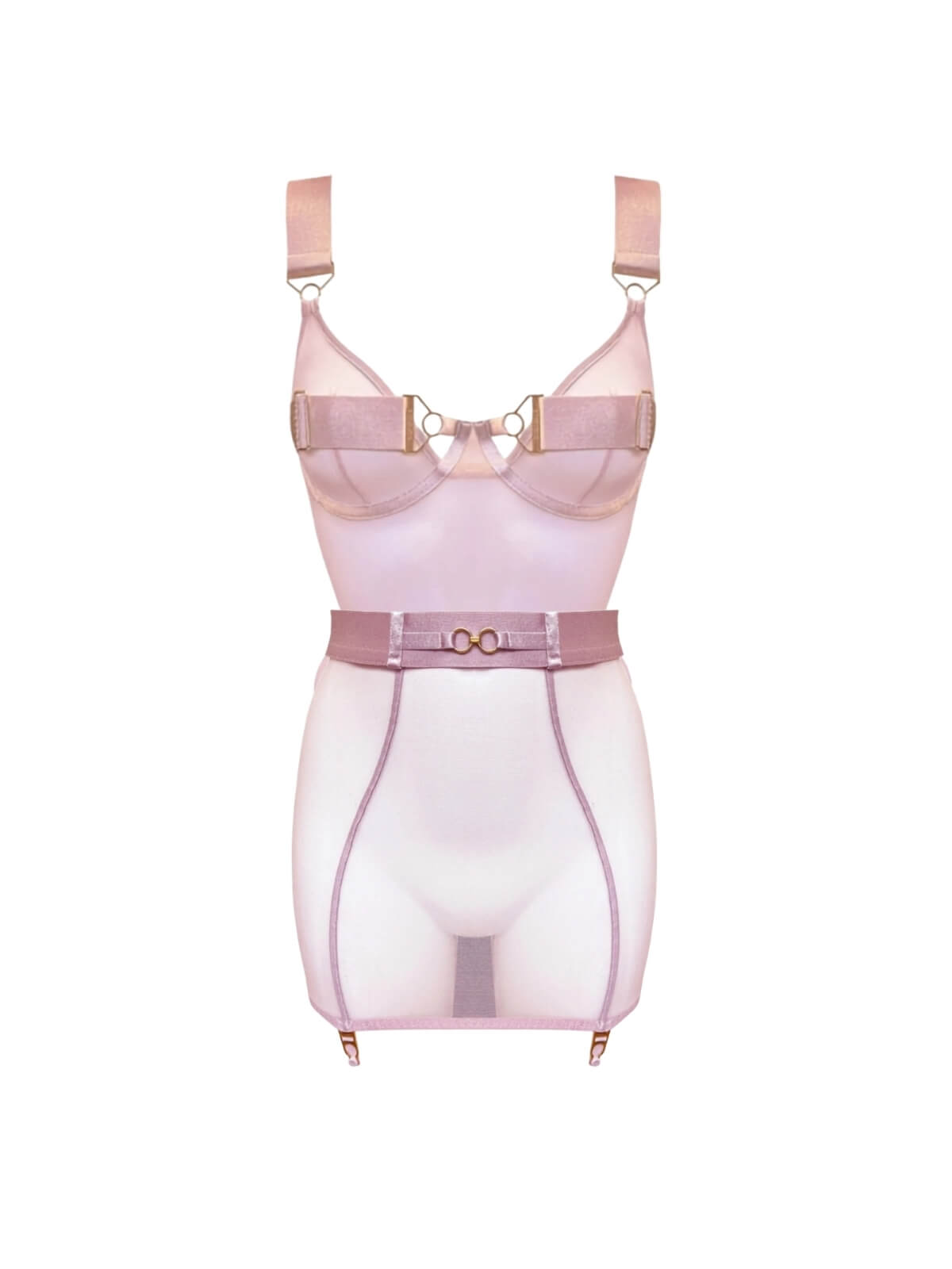 Mila Bodysuit Set - Pink