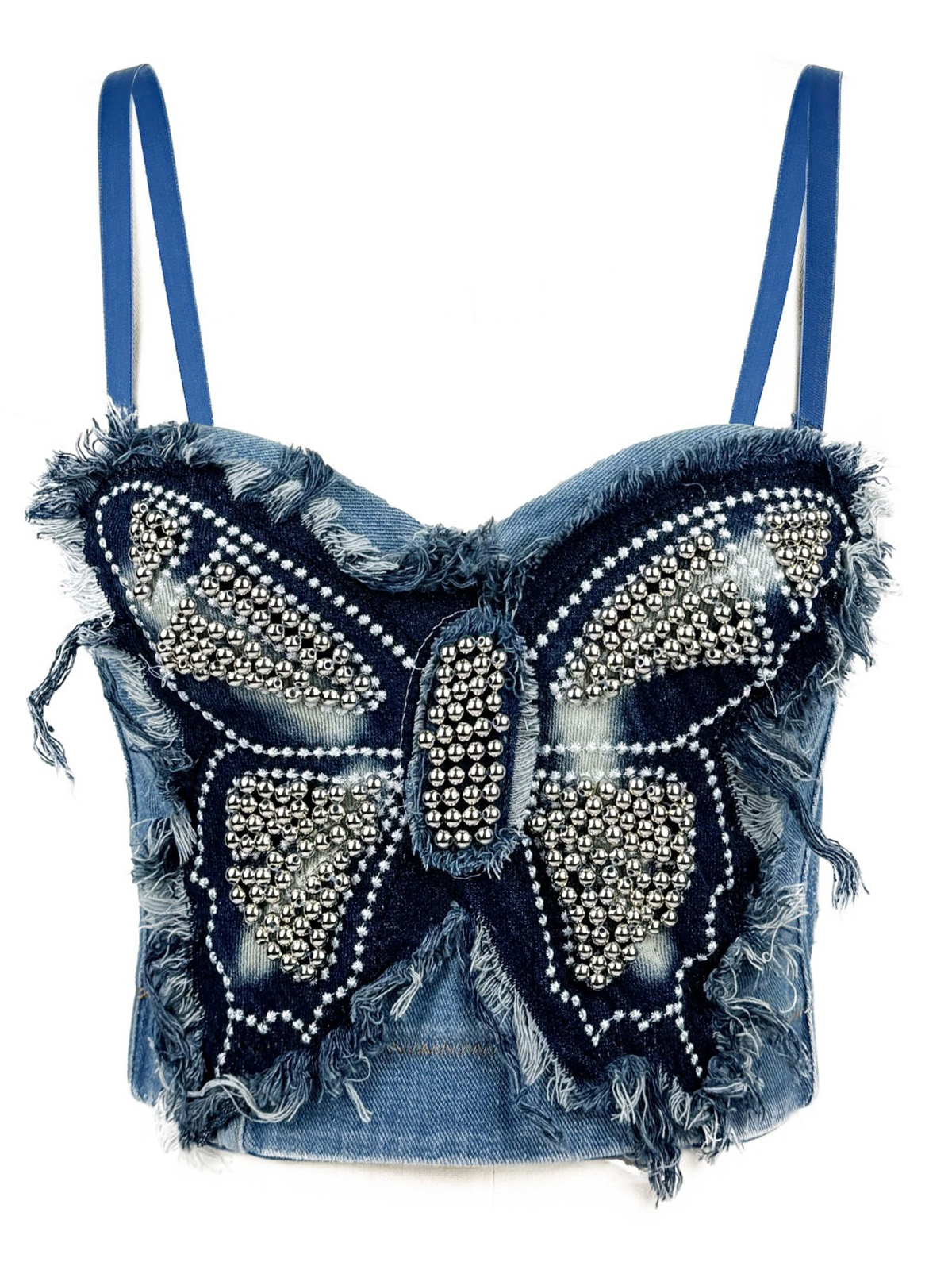 Milani Denim Butterfly Bustier