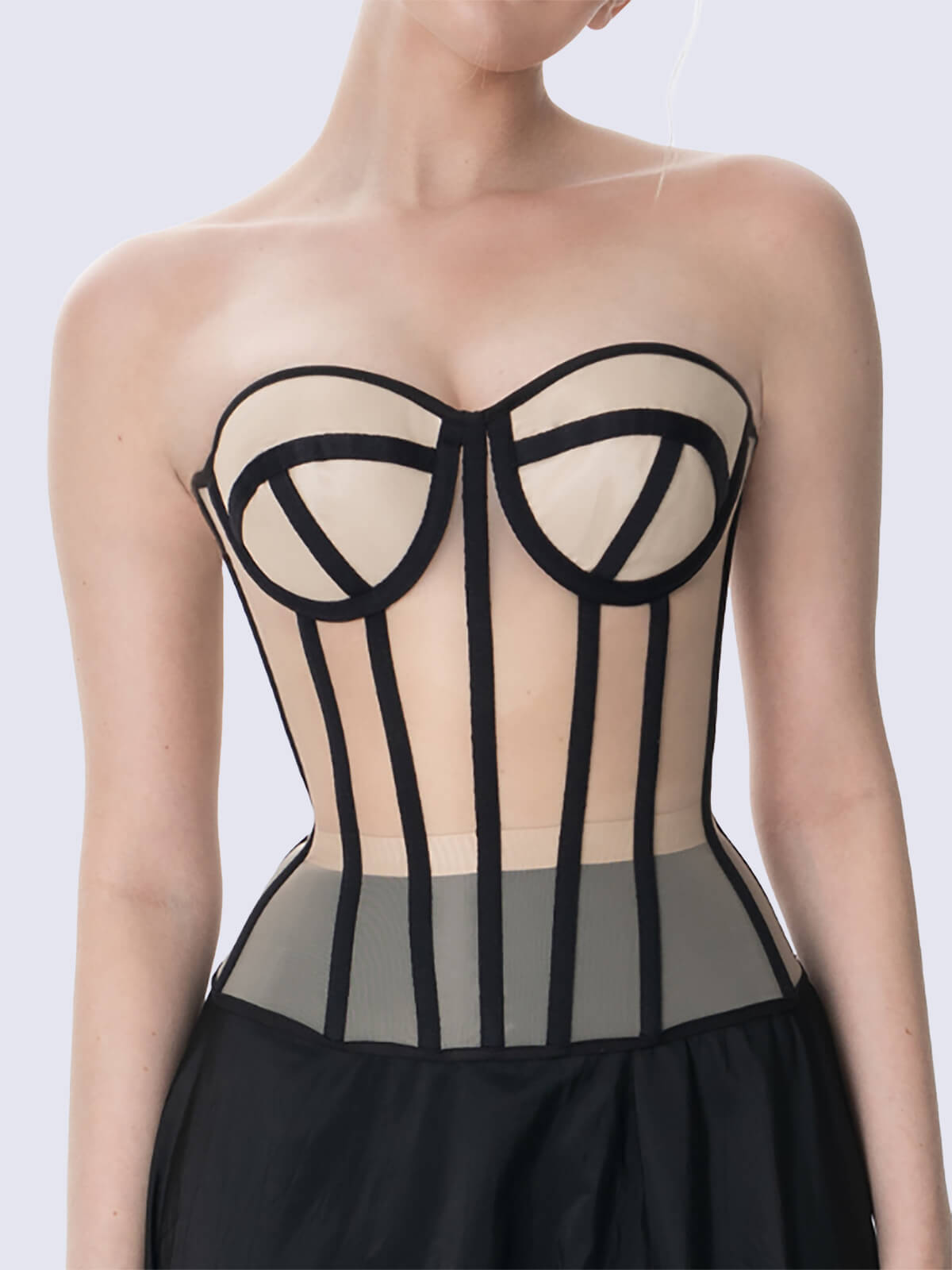 Paisley Cage Corset
