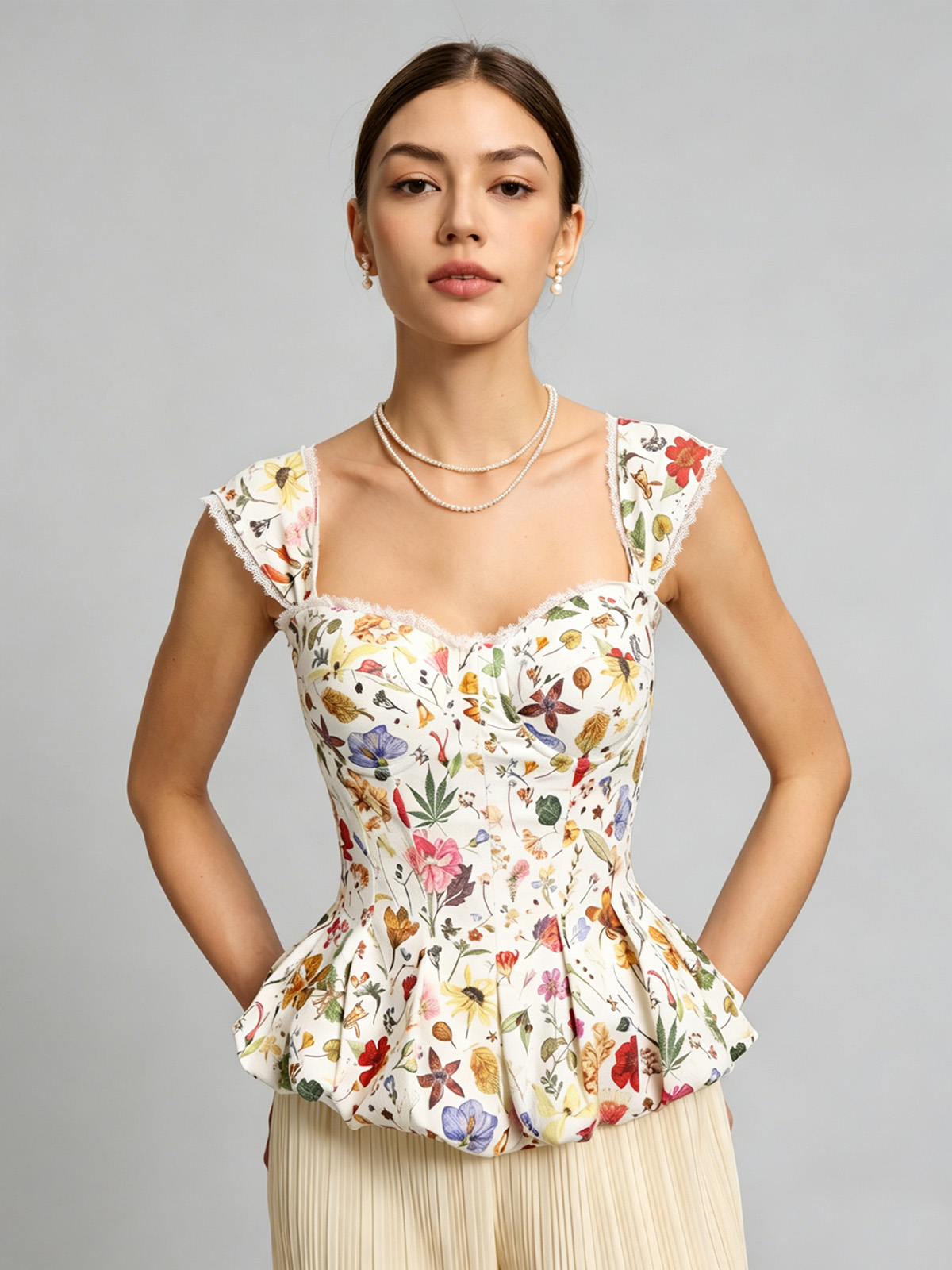 Phoenix Peplum Bustier