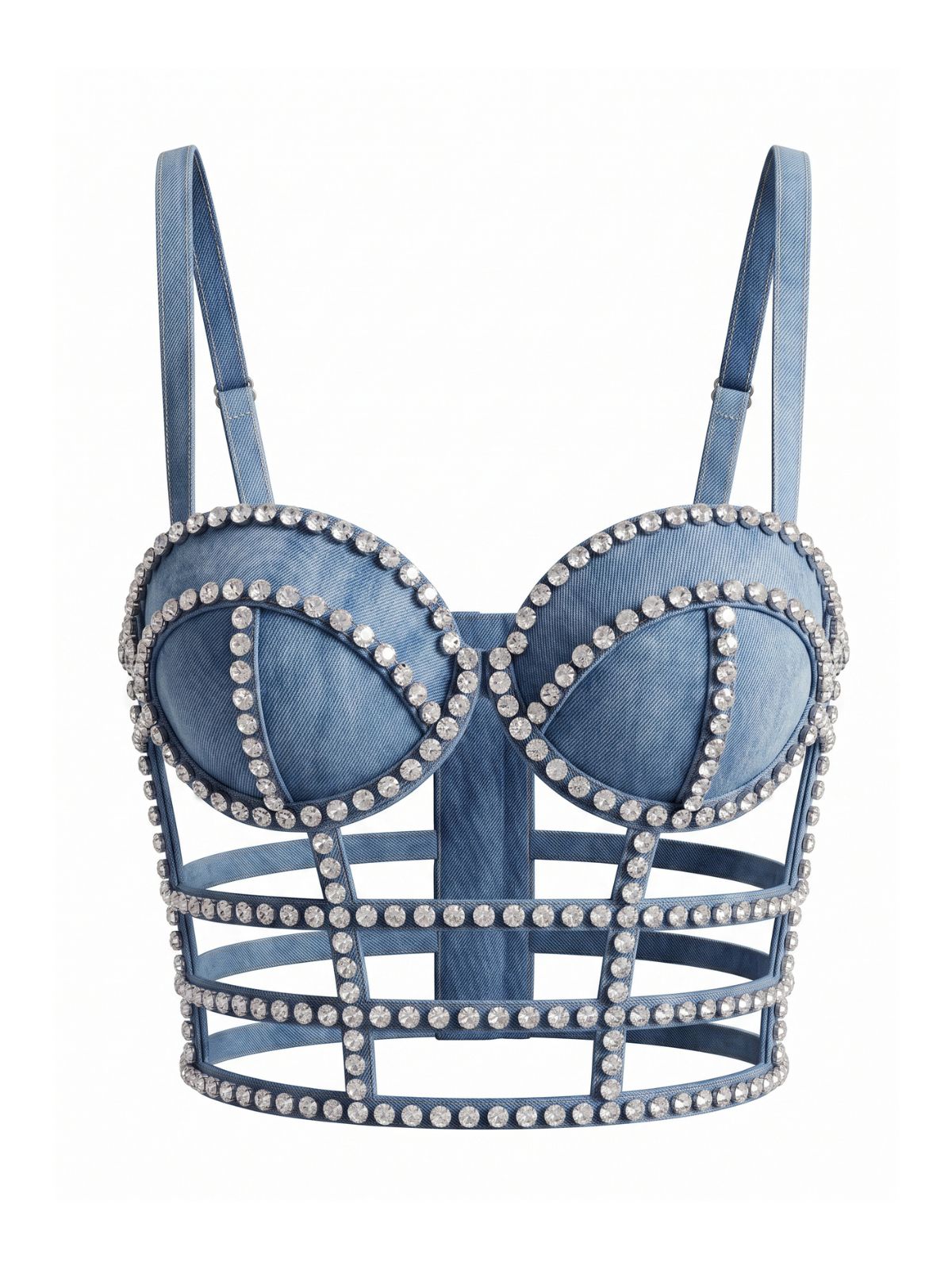 Riley Denim Bra